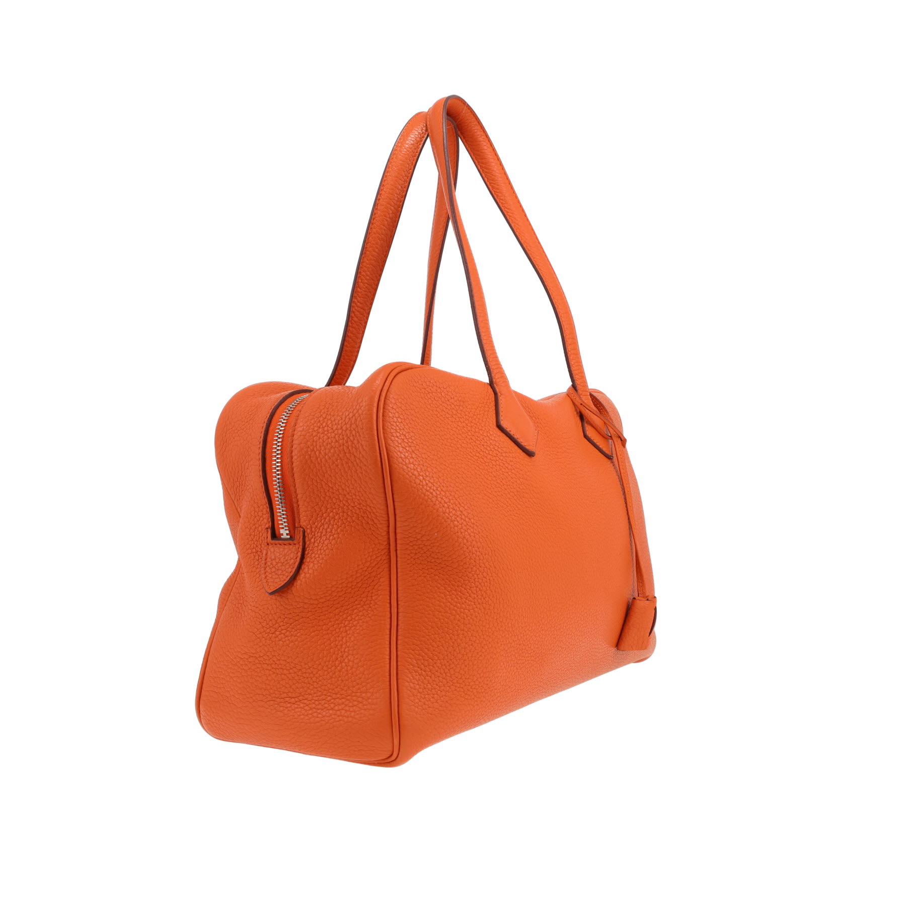 Hermès  Victoria handbag  in orange togo leather