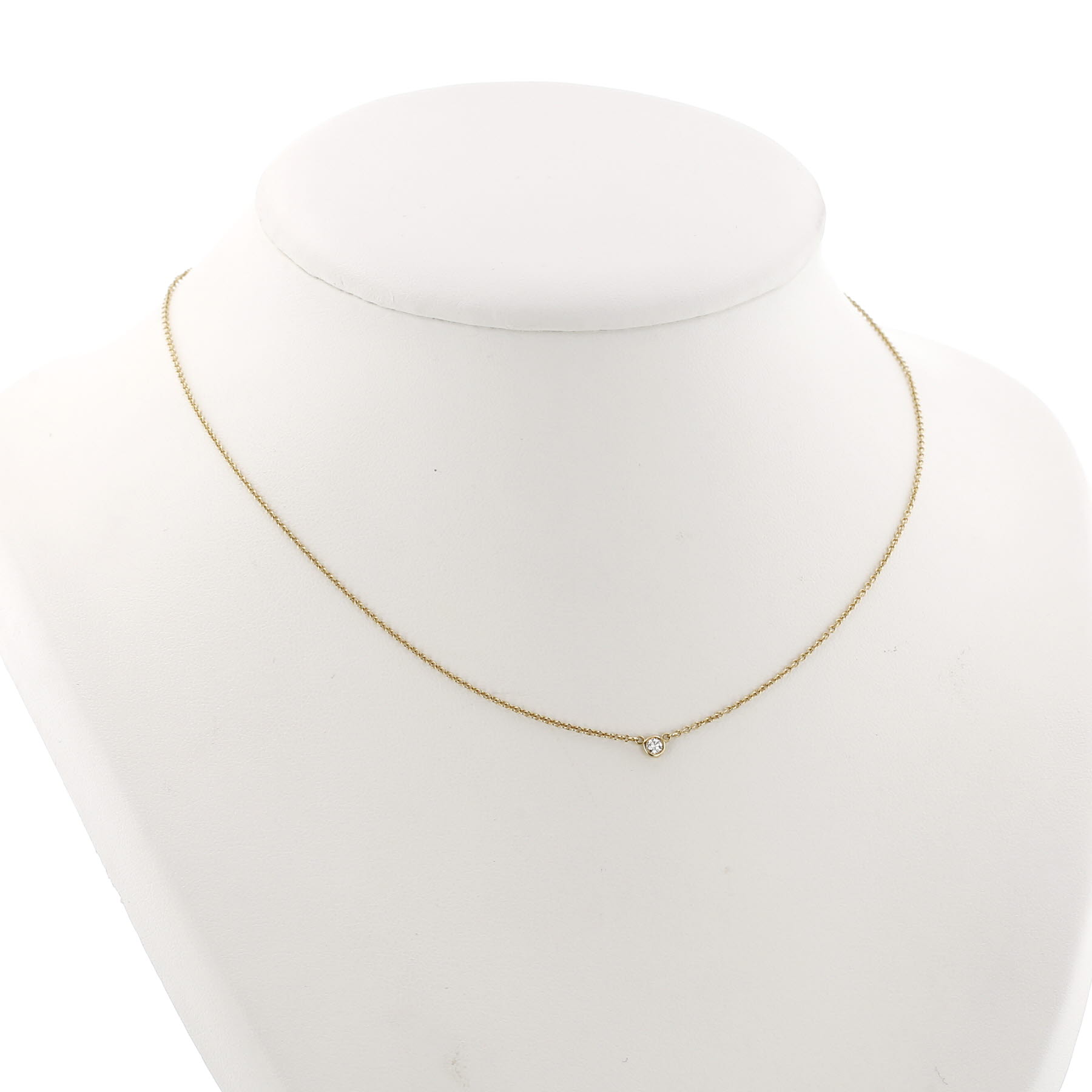 Collier Tiffany 
Co Diamonds By The Yard en or jaune et diamant