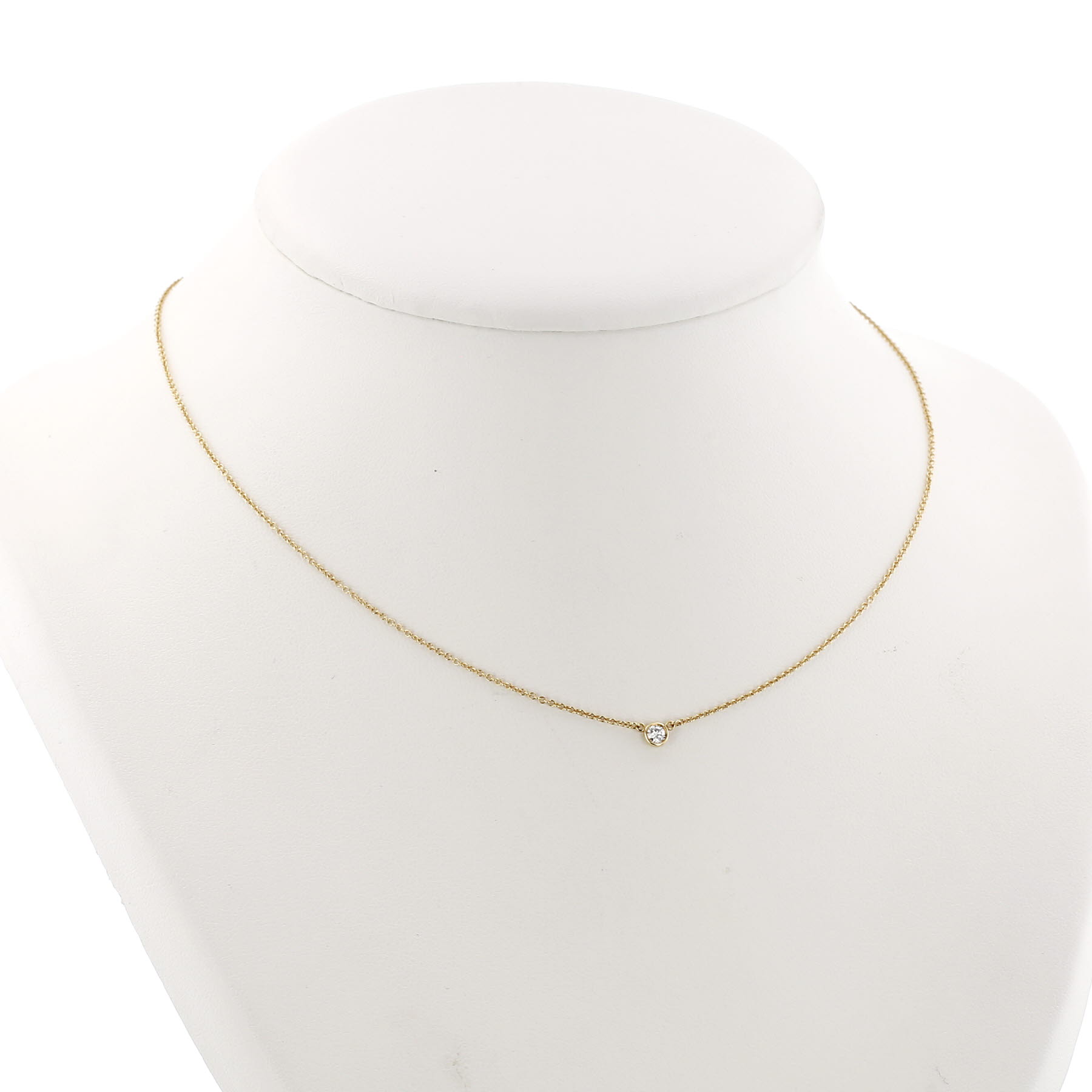 Collier Tiffany & Co Diamonds By The Yard en or jaune et diamant