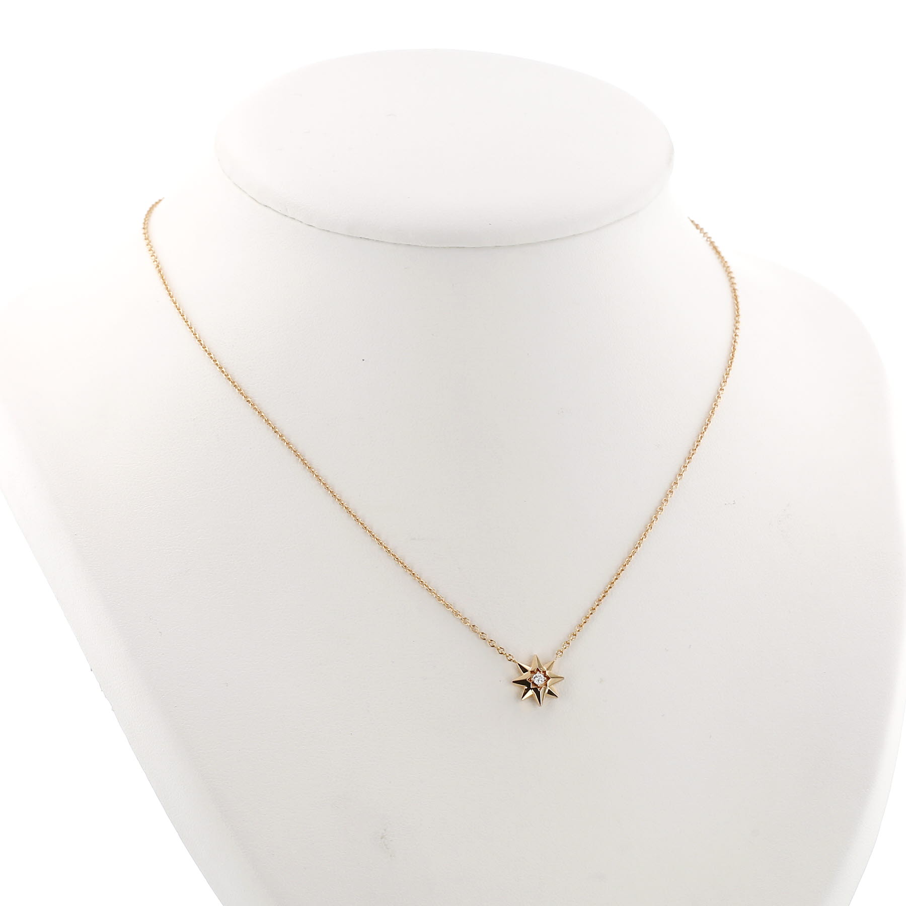 Dior Étoile des Vents necklace in pink gold and diamond