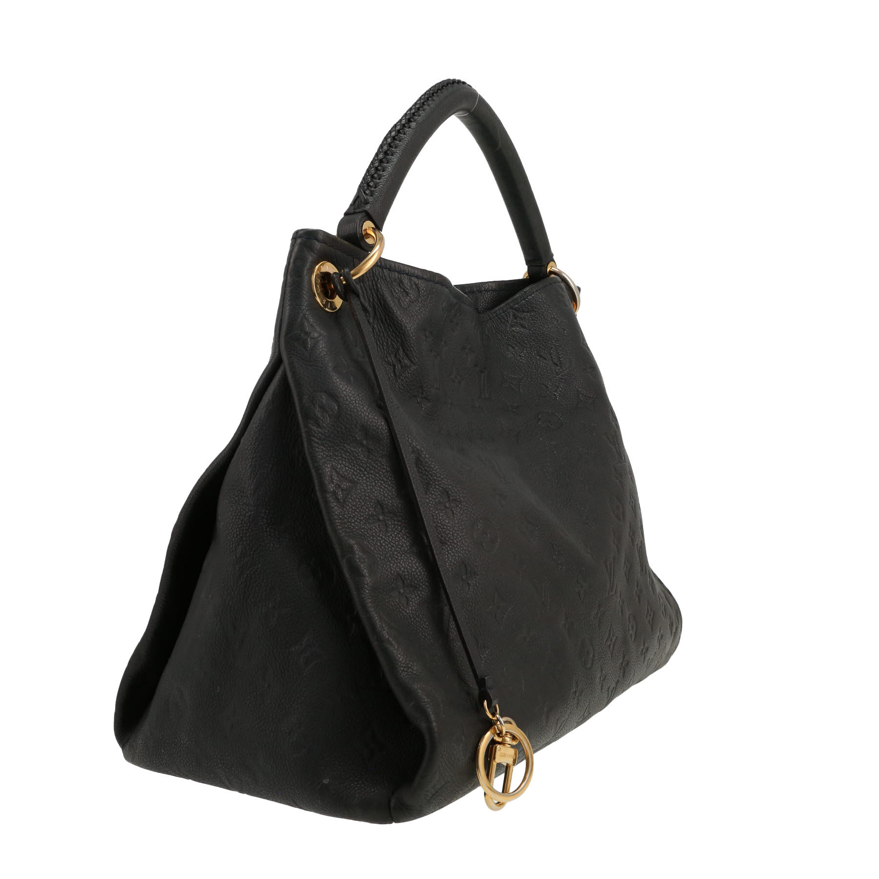 Bolso de mano Louis Vuitton  Artsy en cuero monogram huella azul