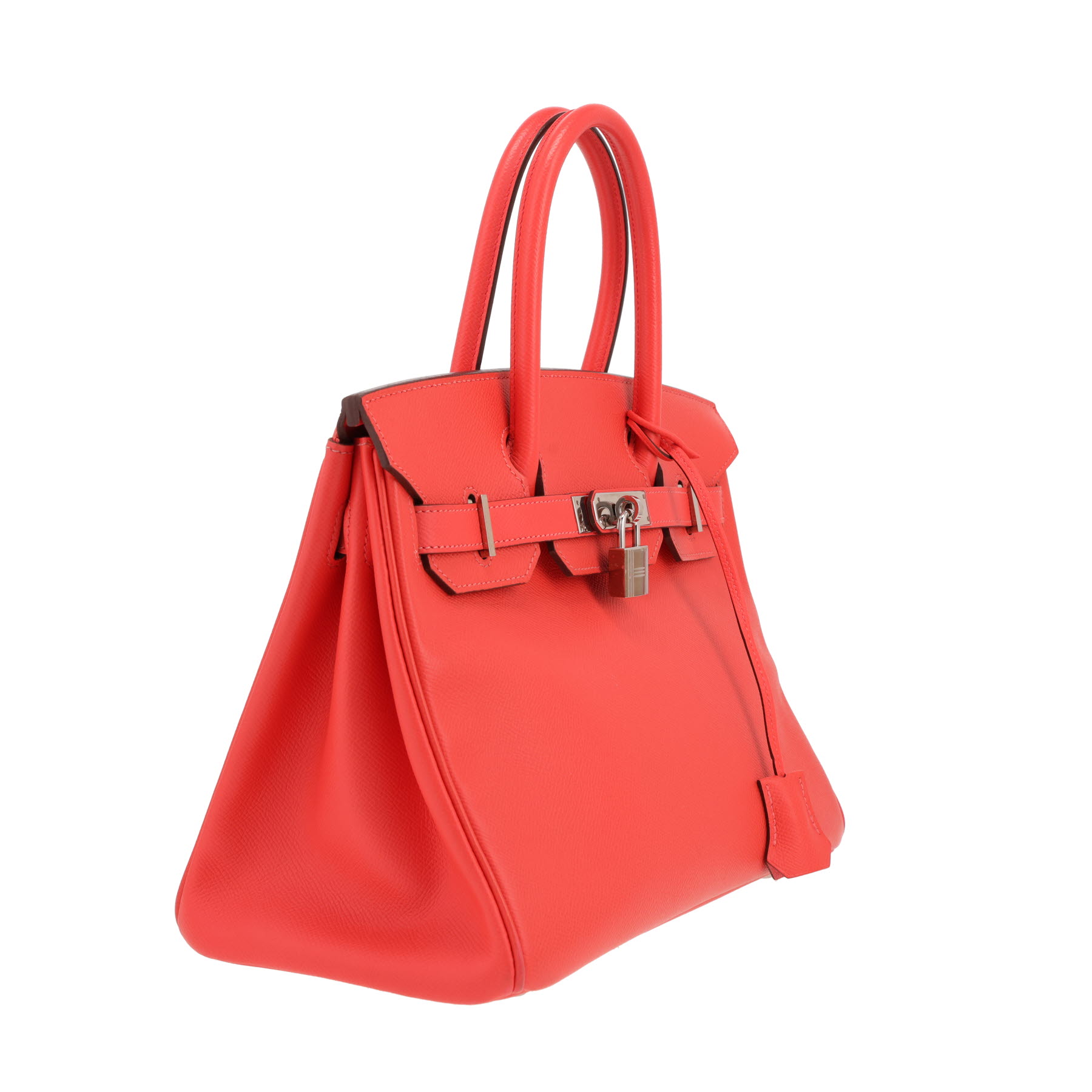 Hermès  Birkin 30 cm handbag  in pink Jaipur epsom leather