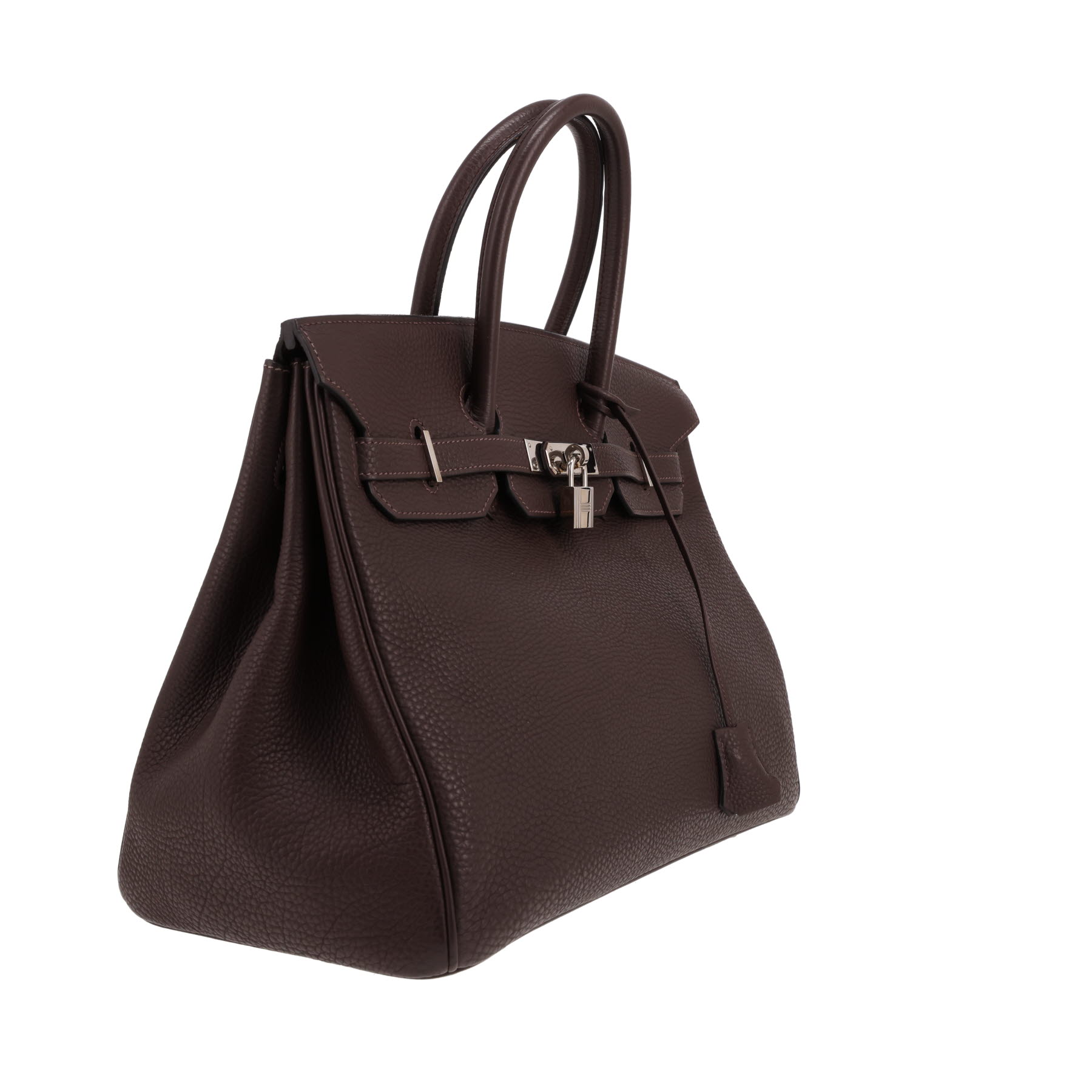Hermès  Birkin 35 cm handbag  in brown togo leather