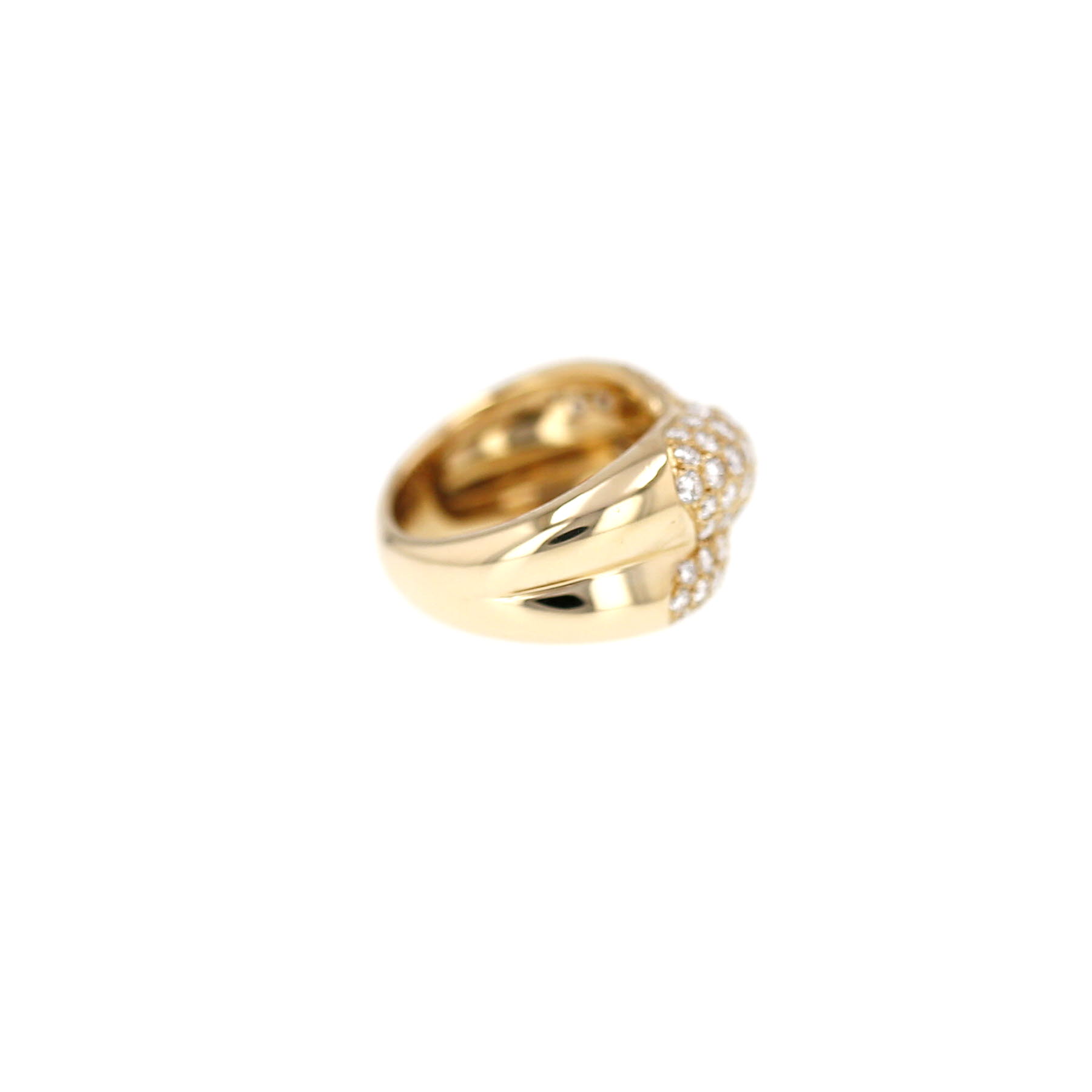 Cartier Colisée ring in yellow gold and diamonds