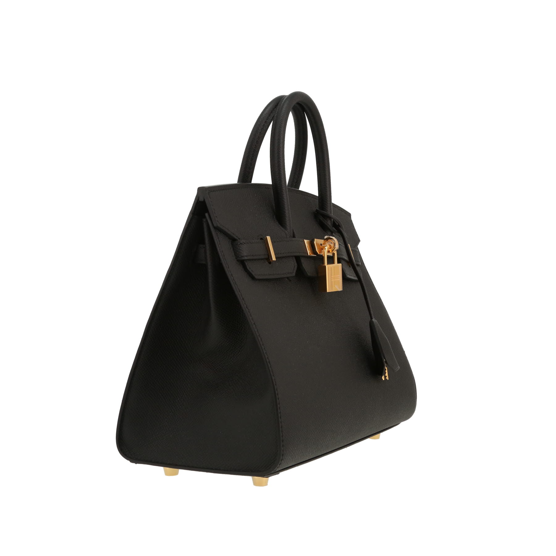 Hermès  Birkin 25 cm handbag  in black epsom leather