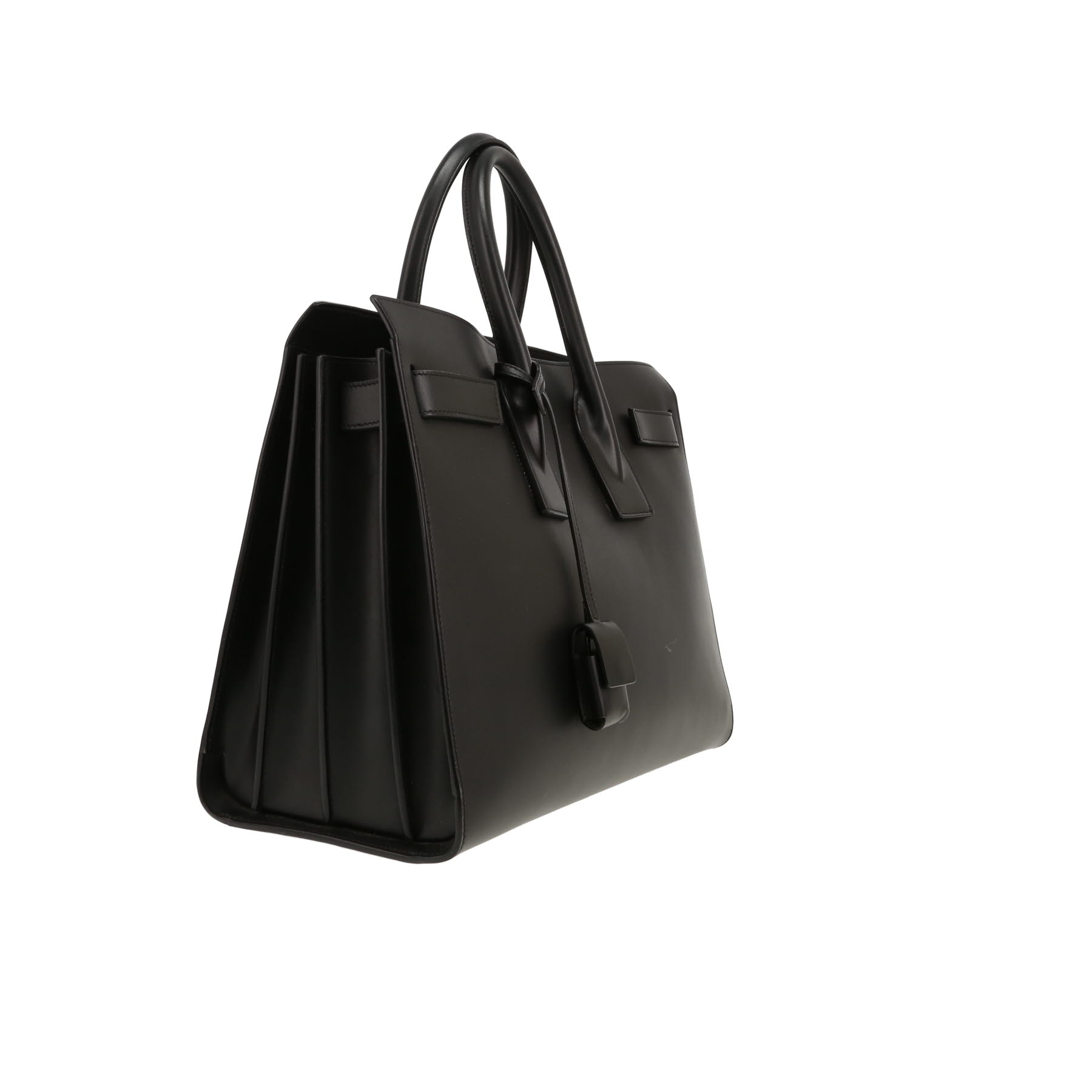 Saint Laurent  Sac de jour handbag  in black leather