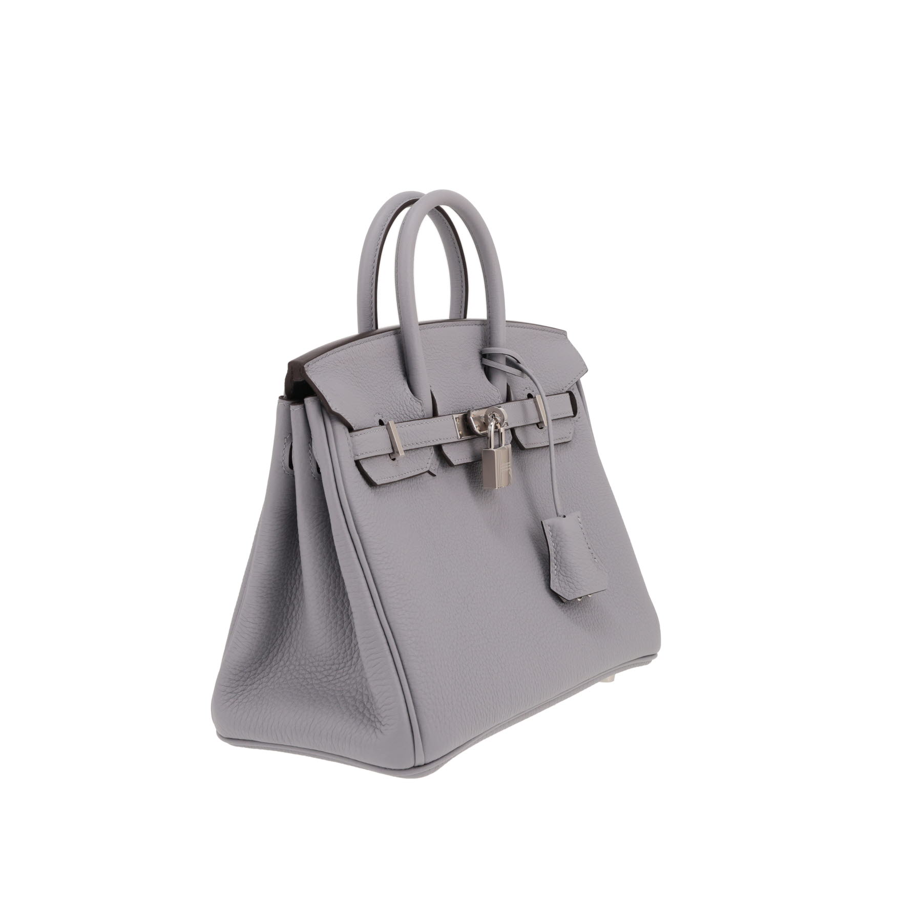 Hermès  Birkin 25 cm handbag  in Gris Pantin togo leather