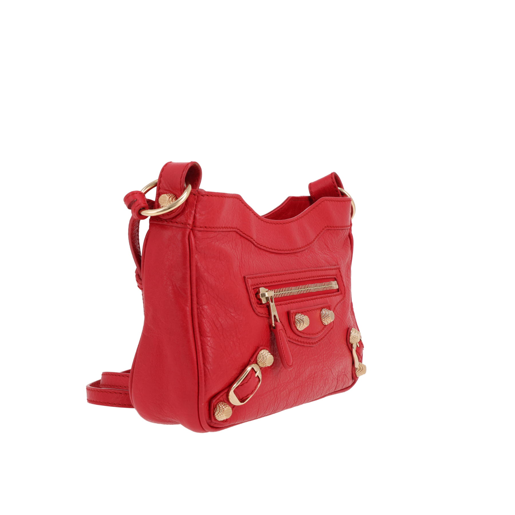 Borsa a tracolla Balenciaga  City in pelle rossa
