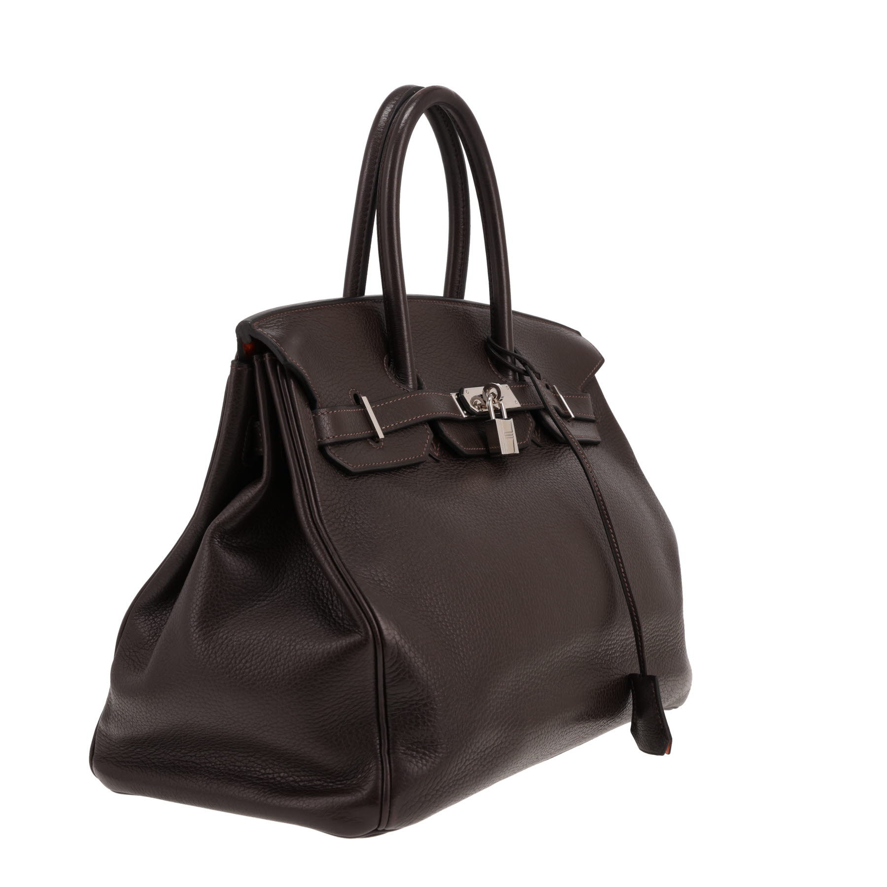 Hermès  Birkin 35 cm handbag  in brown togo leather