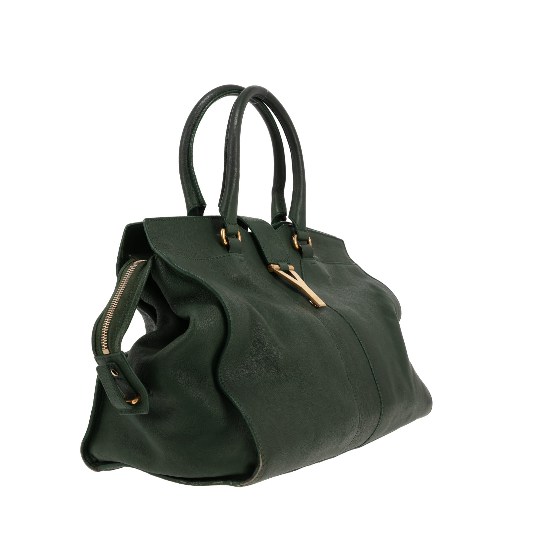 Borsa Saint Laurent  Chyc in pelle verde