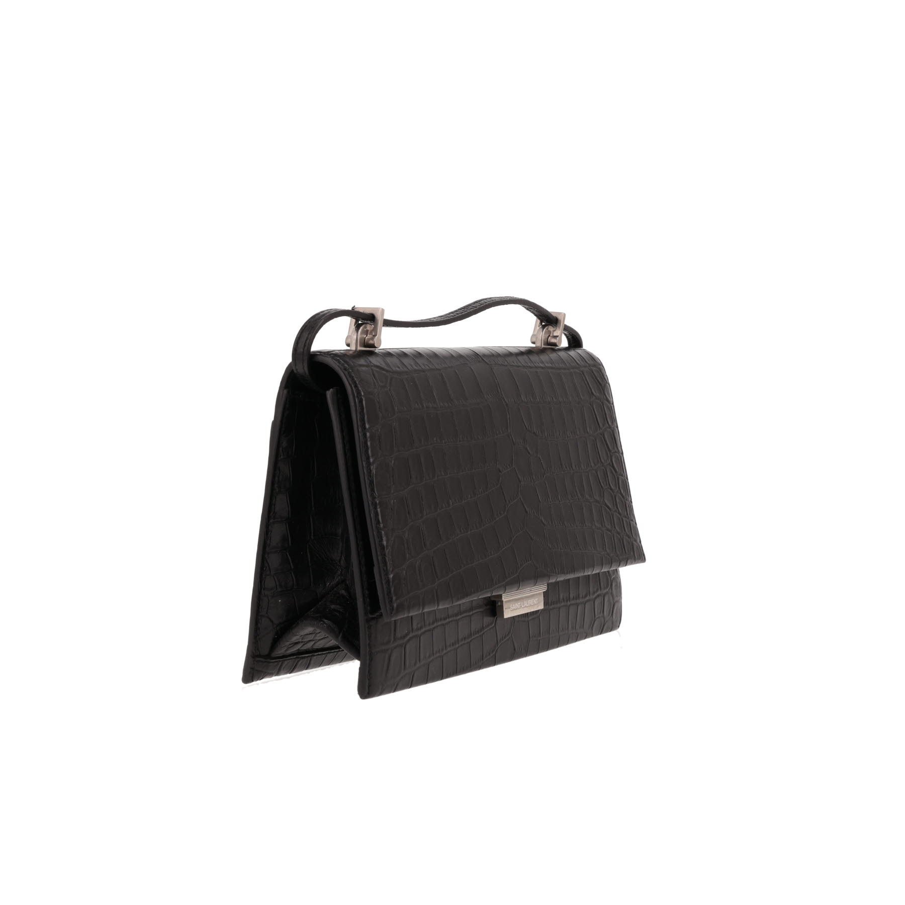 Borsa Saint Laurent  Babylone in pelle nera