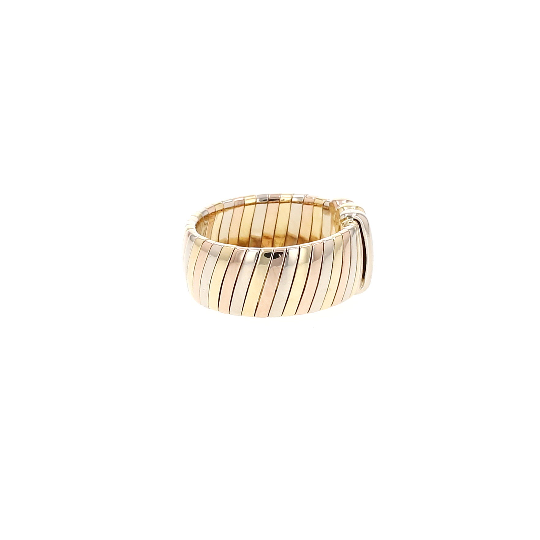 Cartier   1980's ring in 3 golds