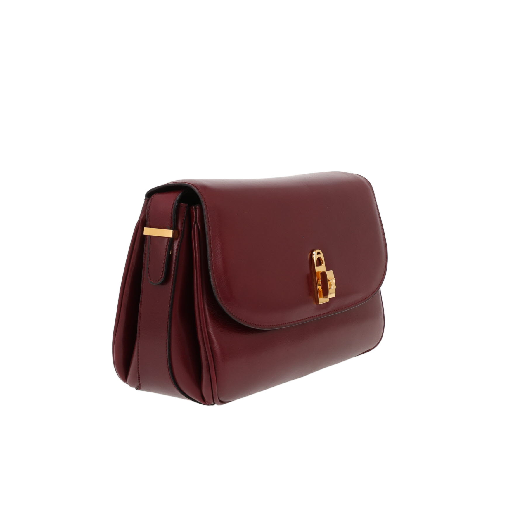 Borsa a tracolla Celine   in pelle bordeaux