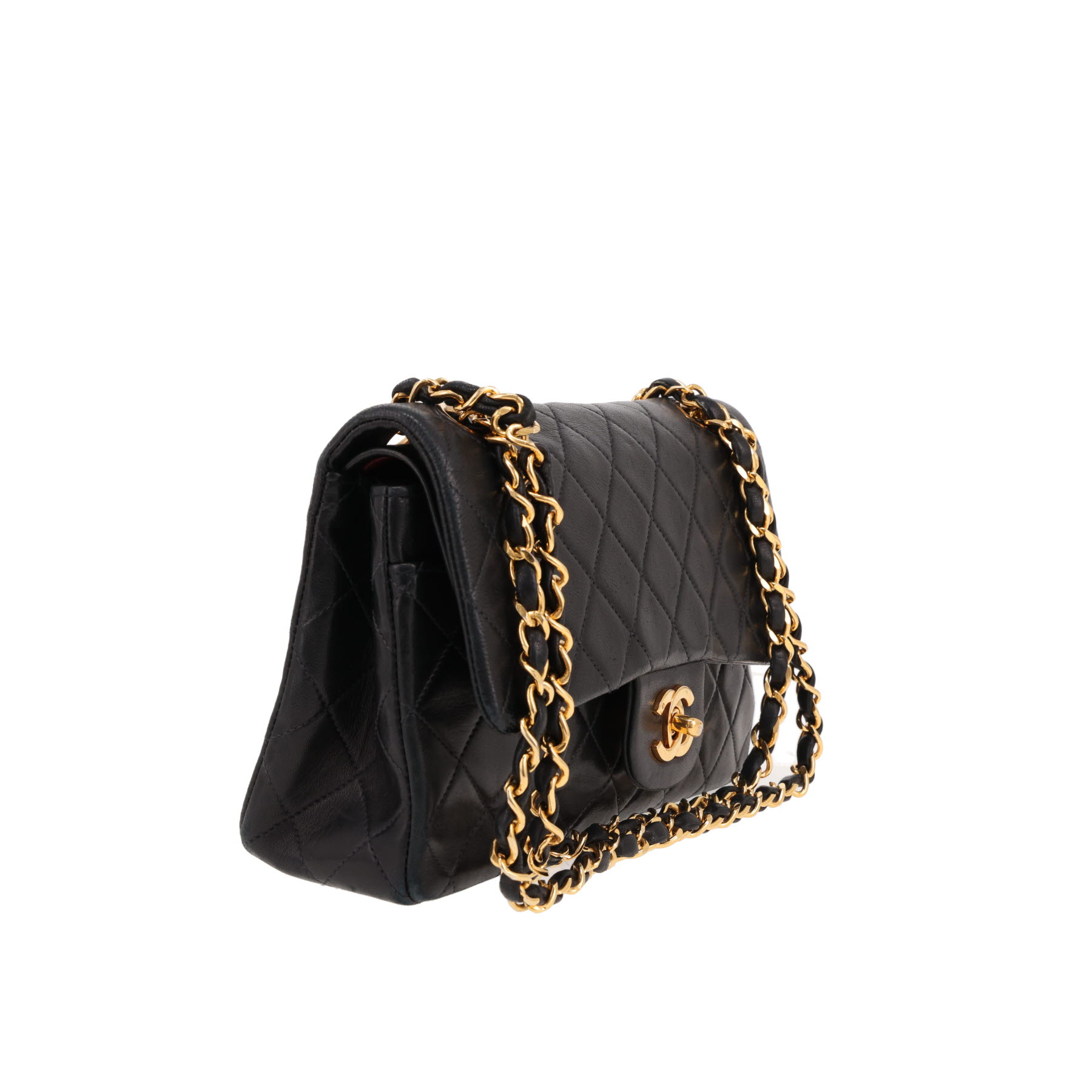 Sac à main Chanel  Timeless Petit en cuir matelassé noir