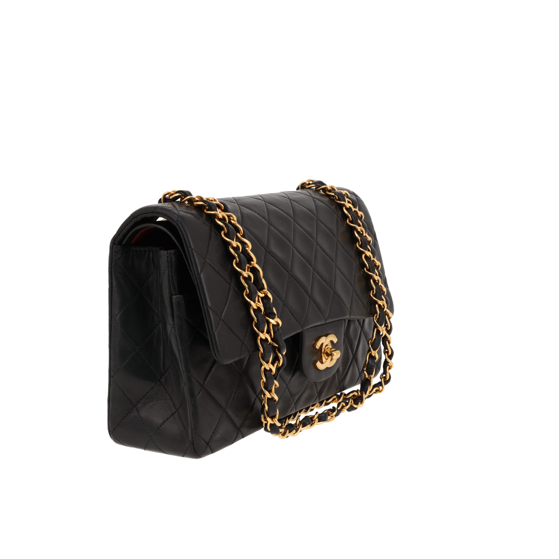 Sac à main Chanel  Timeless Classic en cuir matelassé noir