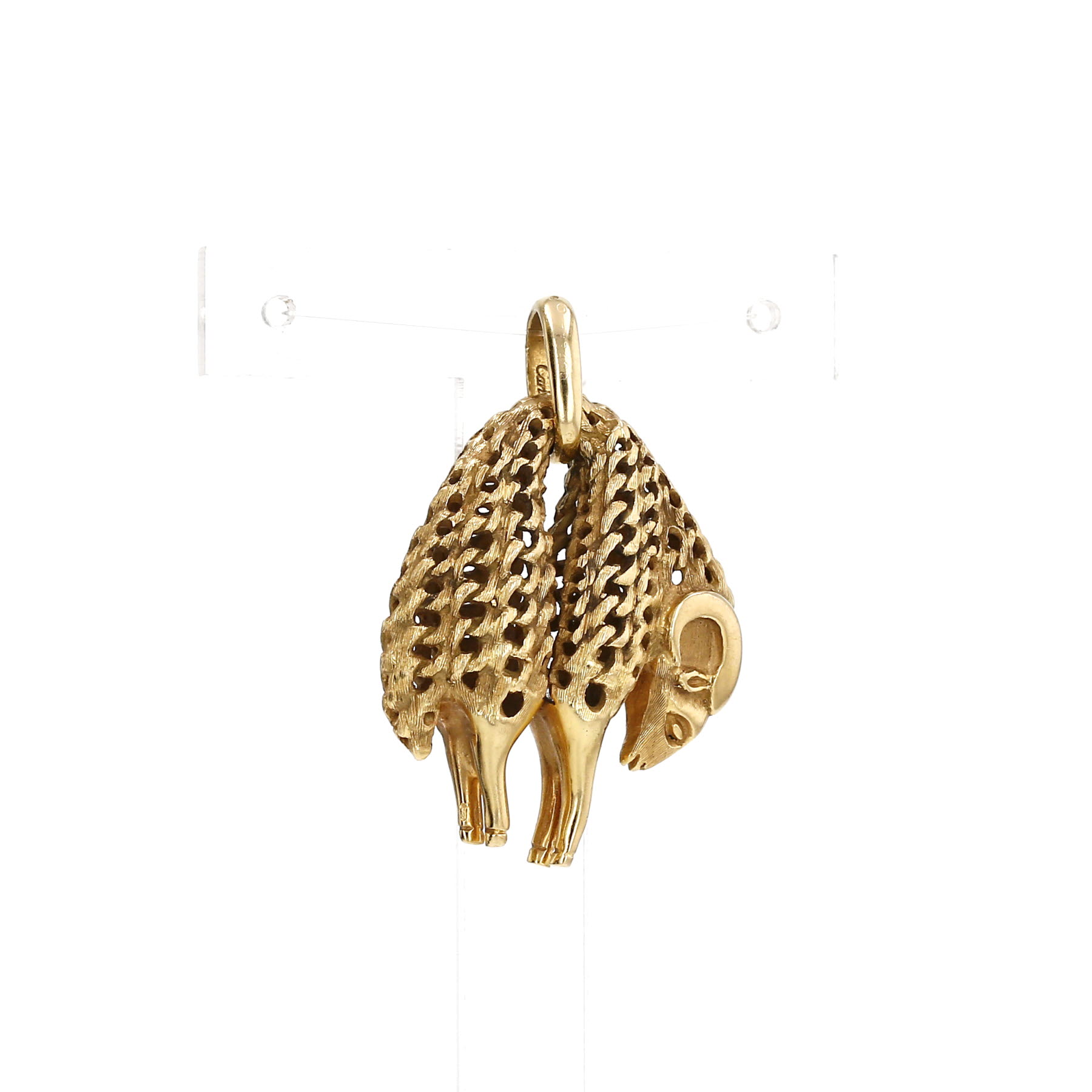 Cartier Toison d'Or  1970's pendant in yellow gold