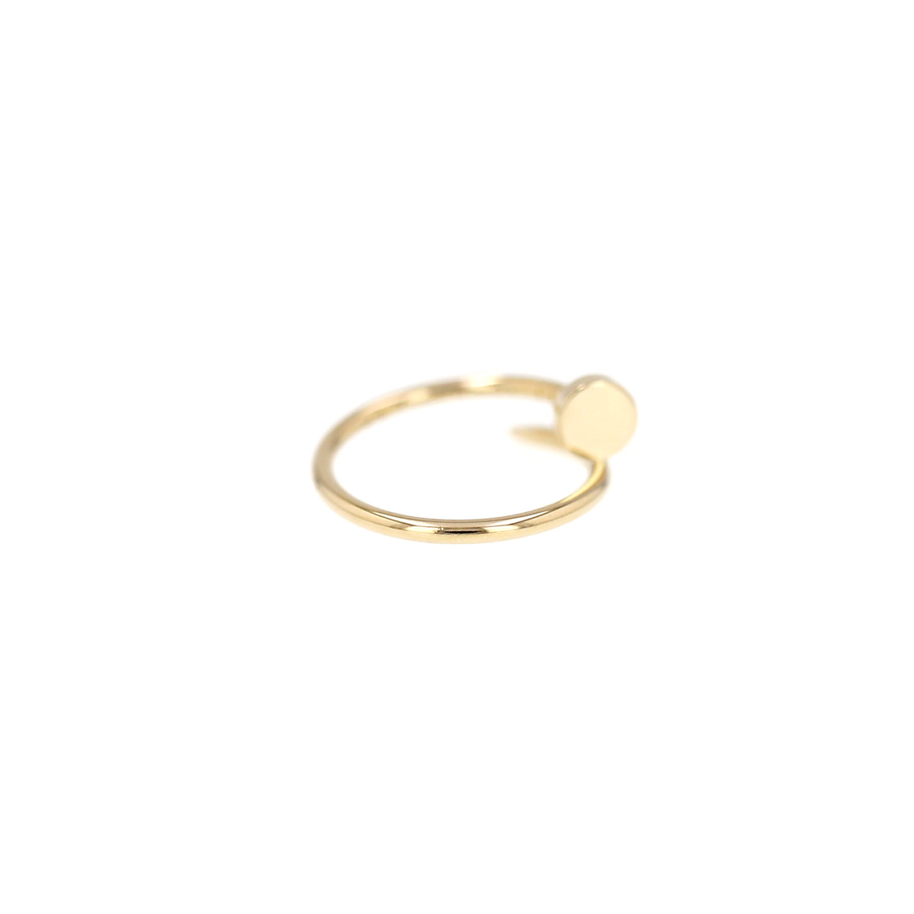 Cartier Juste un clou small model ring in yellow gold