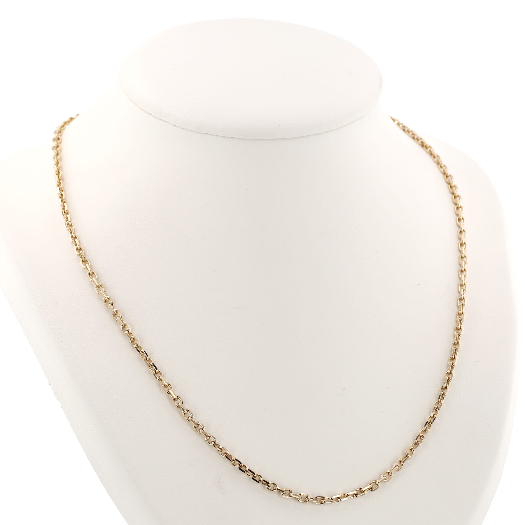 Vintage chain in pink gold