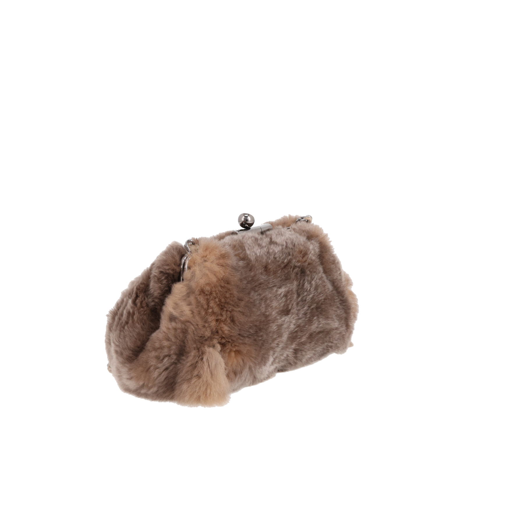 Chanel   clutch  in brown furr