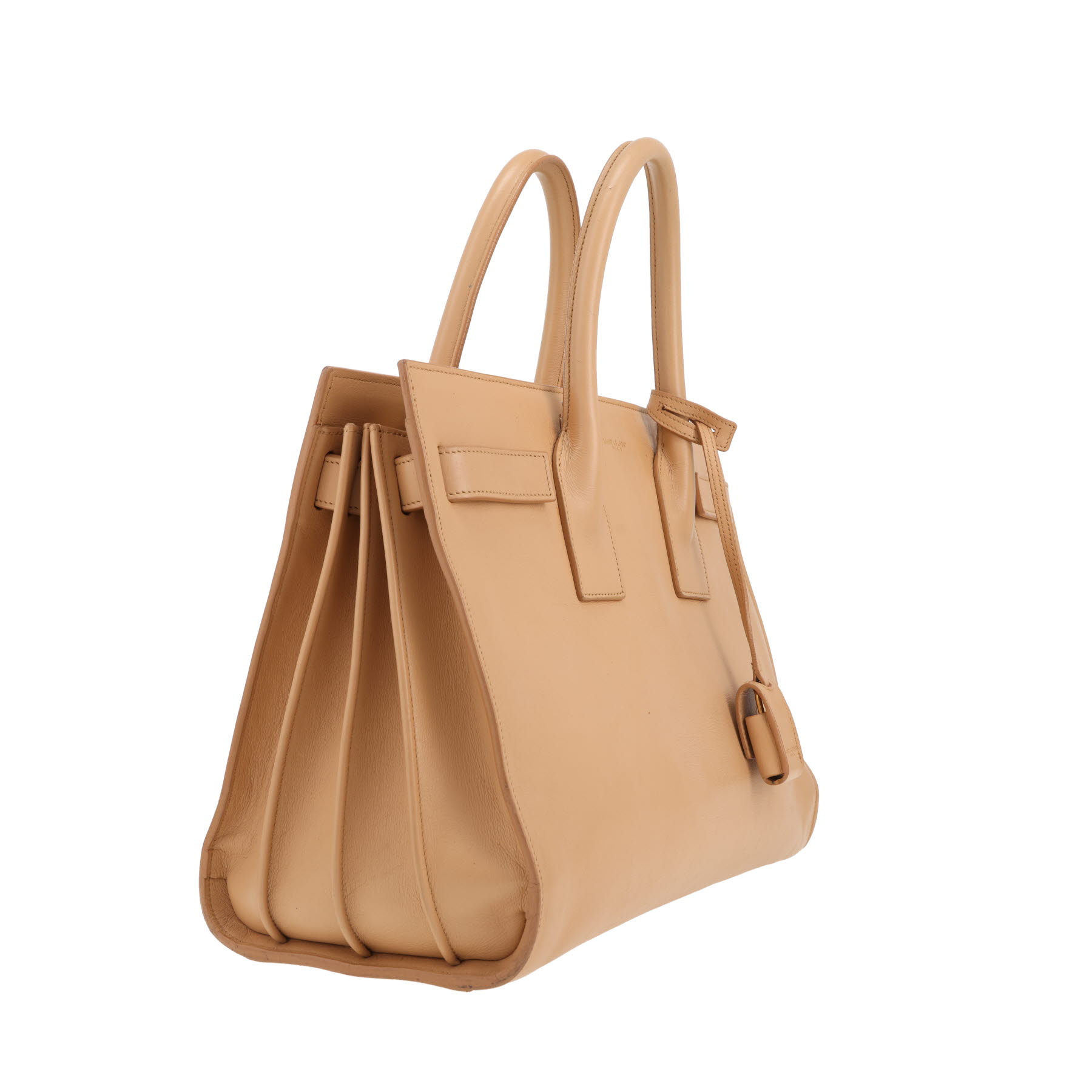 Borsa Saint Laurent  Sac de jour modello piccolo  in pelle beige