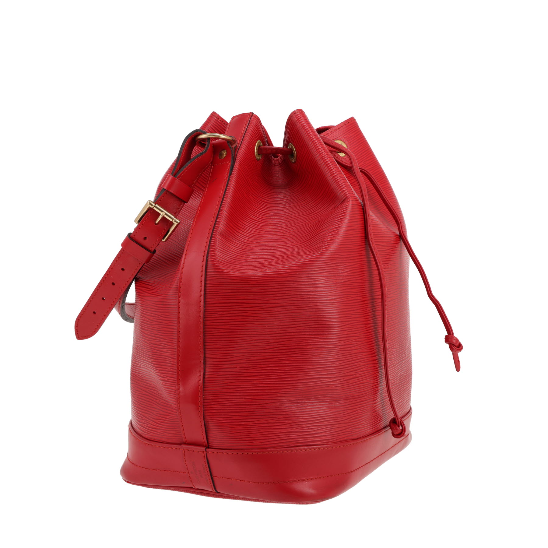 Borsa Louis Vuitton  Grand Noé in pelle Epi rossa