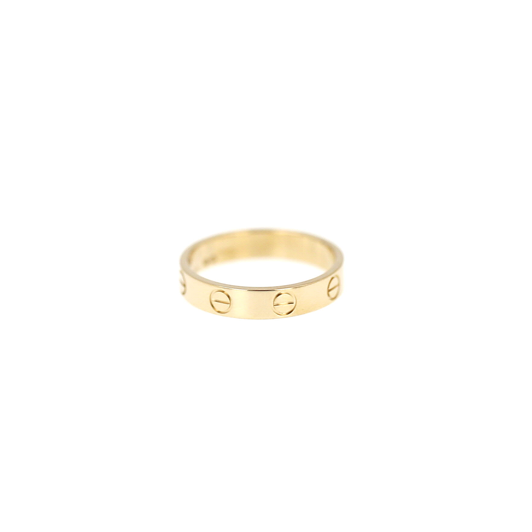 Cartier Love small model ring in yellow gold