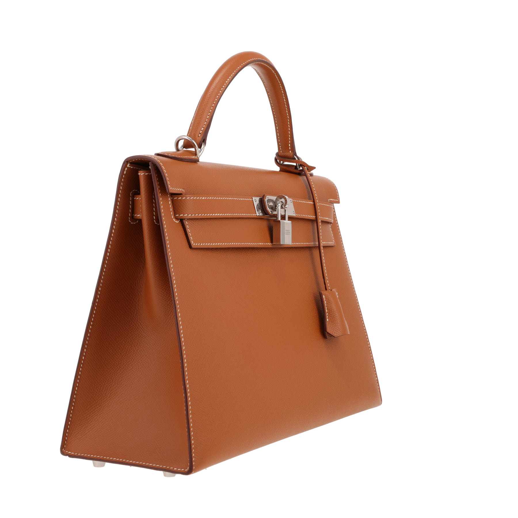 Hermès  Kelly 32 cm handbag  in gold epsom leather