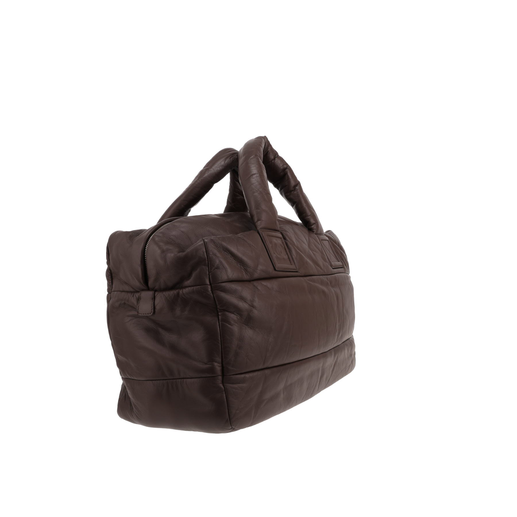 Chanel  Coco Cocoon 24 hours bag  in brown leather