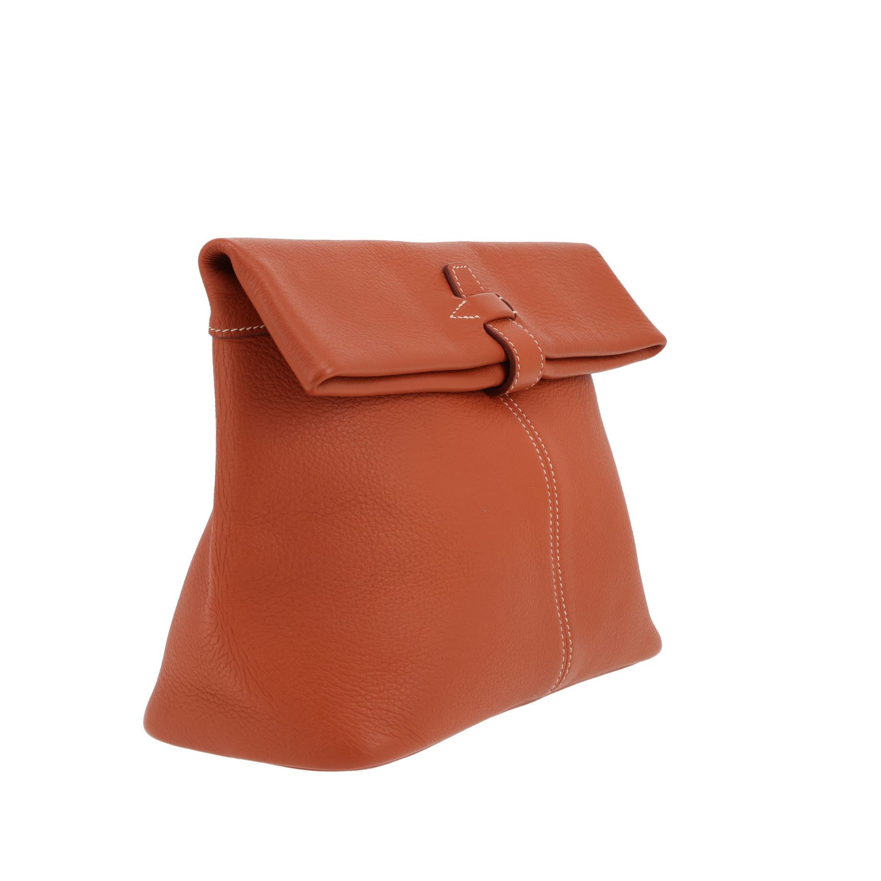 Pochette Hermès   in pelle gold