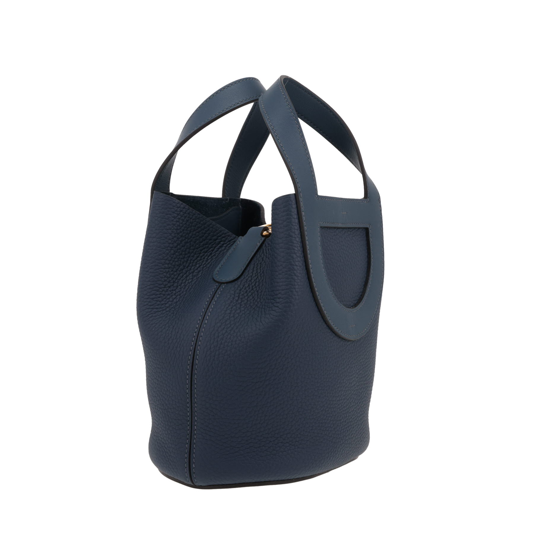 Hermès  In-The-Loop handbag  in blue togo leather