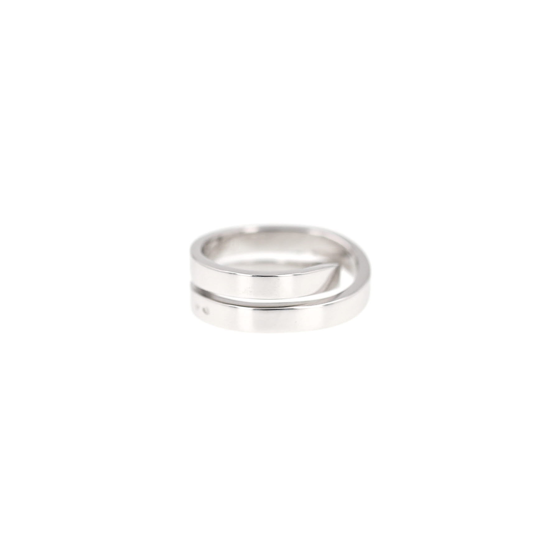 Bague Cartier Nouvelle Vague en or blanc