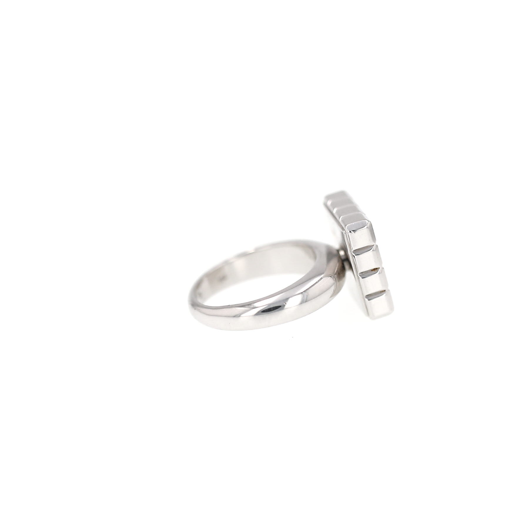 Bague Chopard Ice Cube en or blanc
