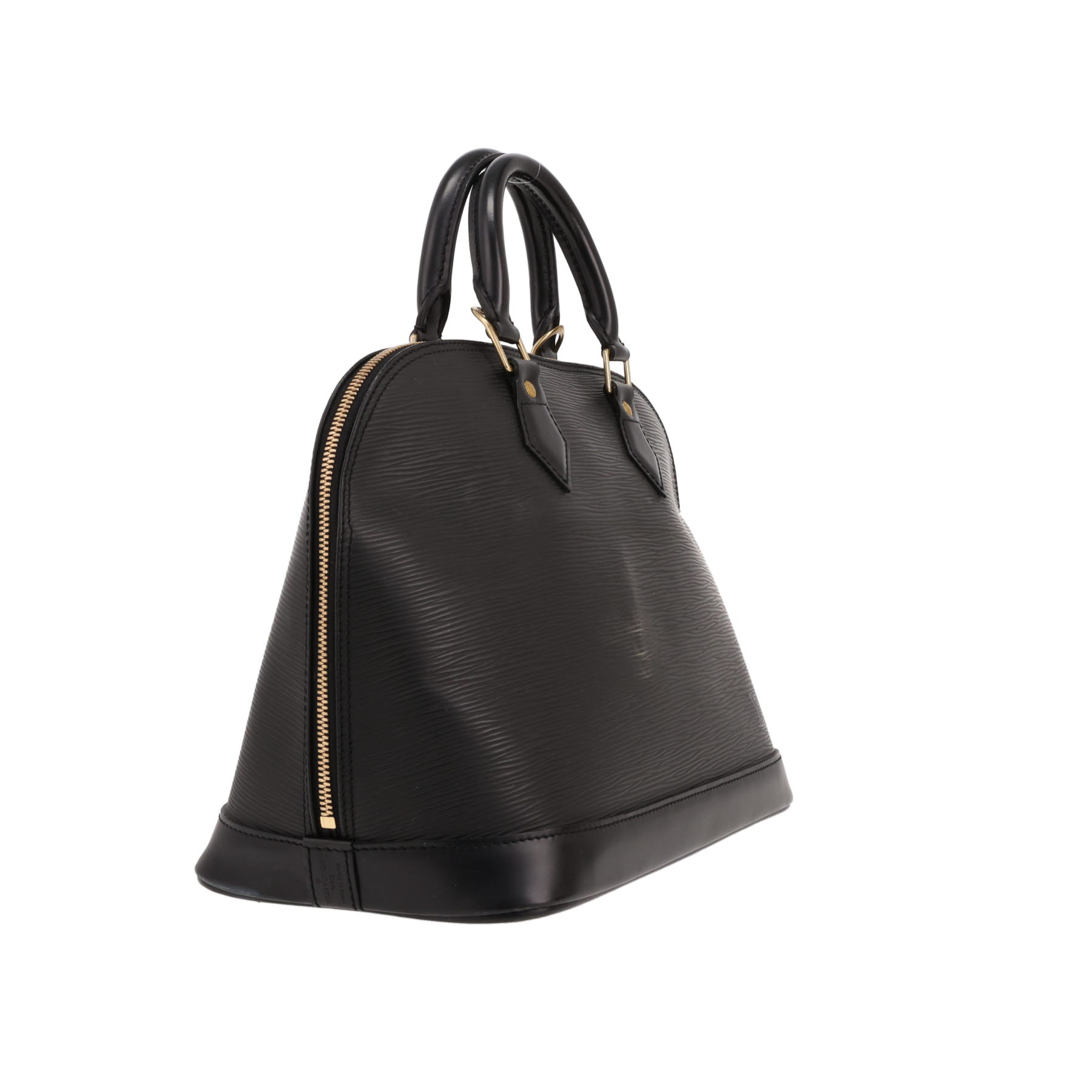 Borsa Louis Vuitton  Alma modello piccolo  in pelle Epi nera