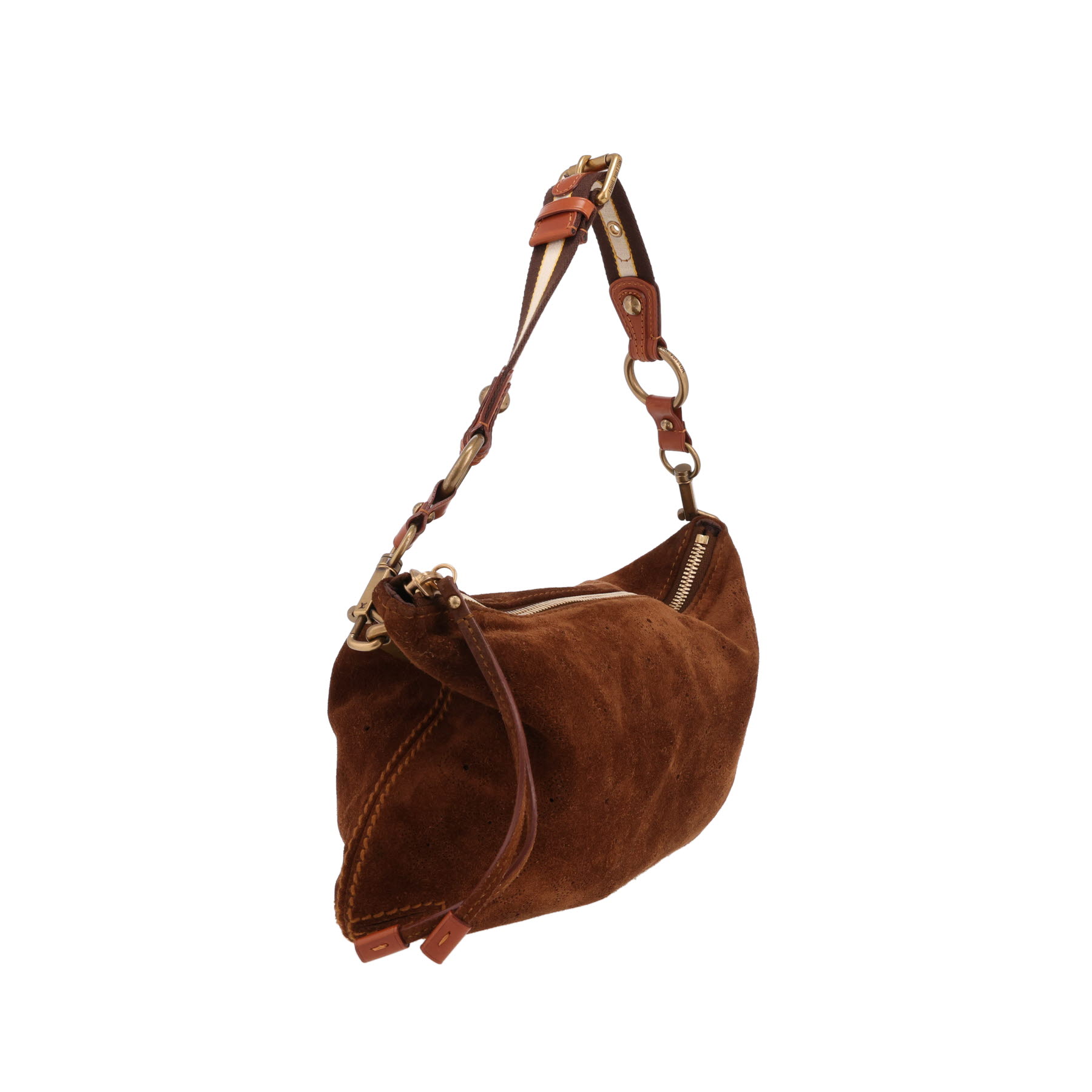 Borsa Louis Vuitton  Onatah in Veau velours monogram marrone