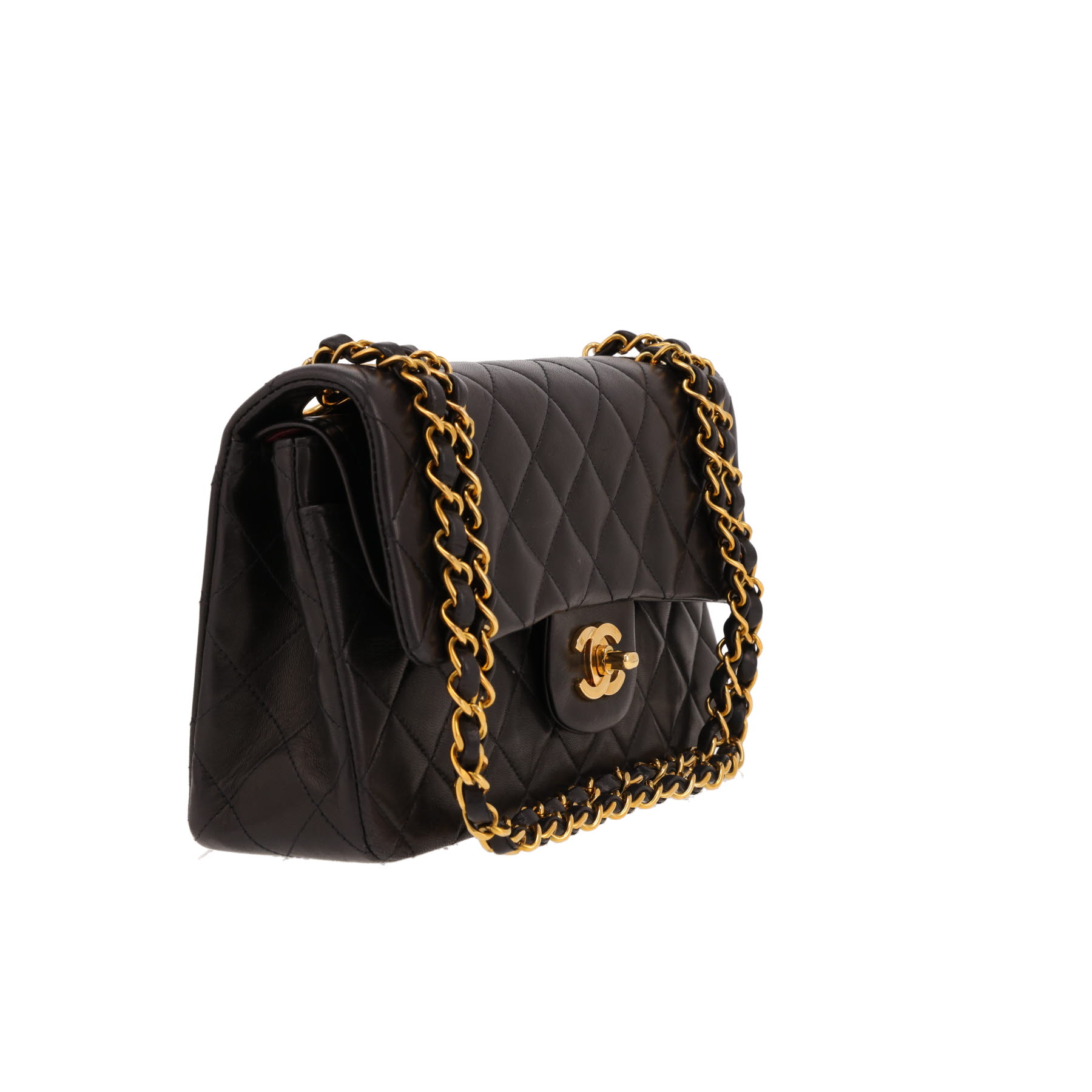 Sac à main Chanel  Timeless Petit en cuir matelassé noir