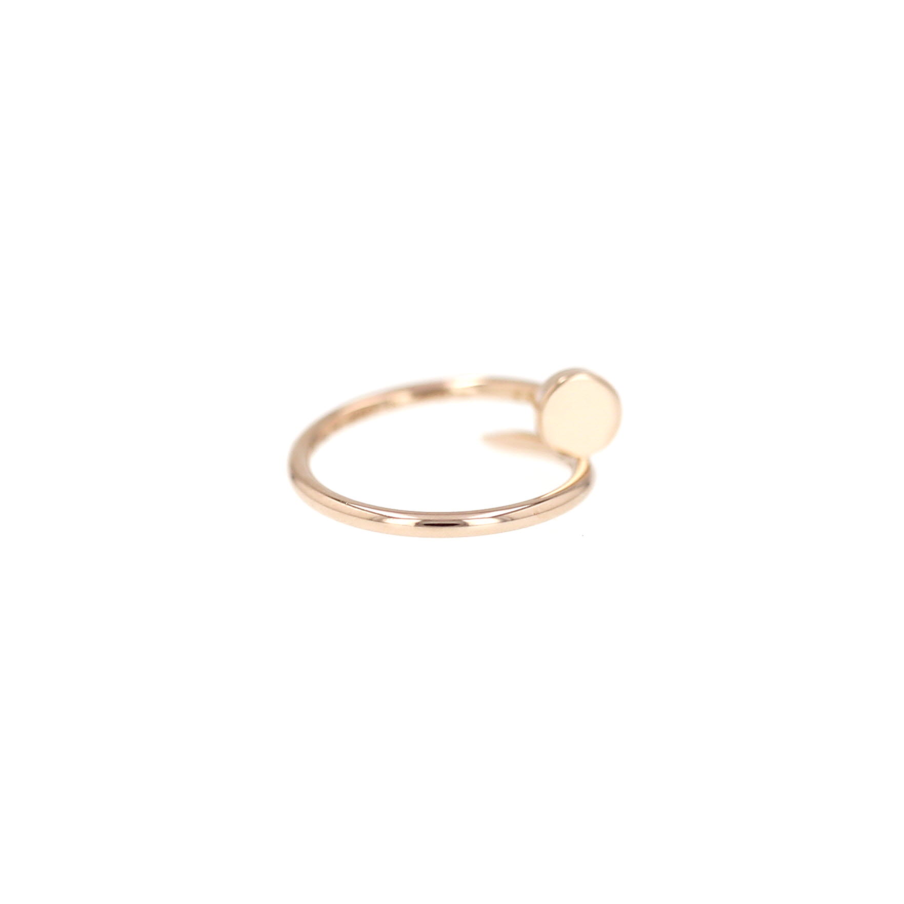 Cartier Juste un clou small model ring in pink gold