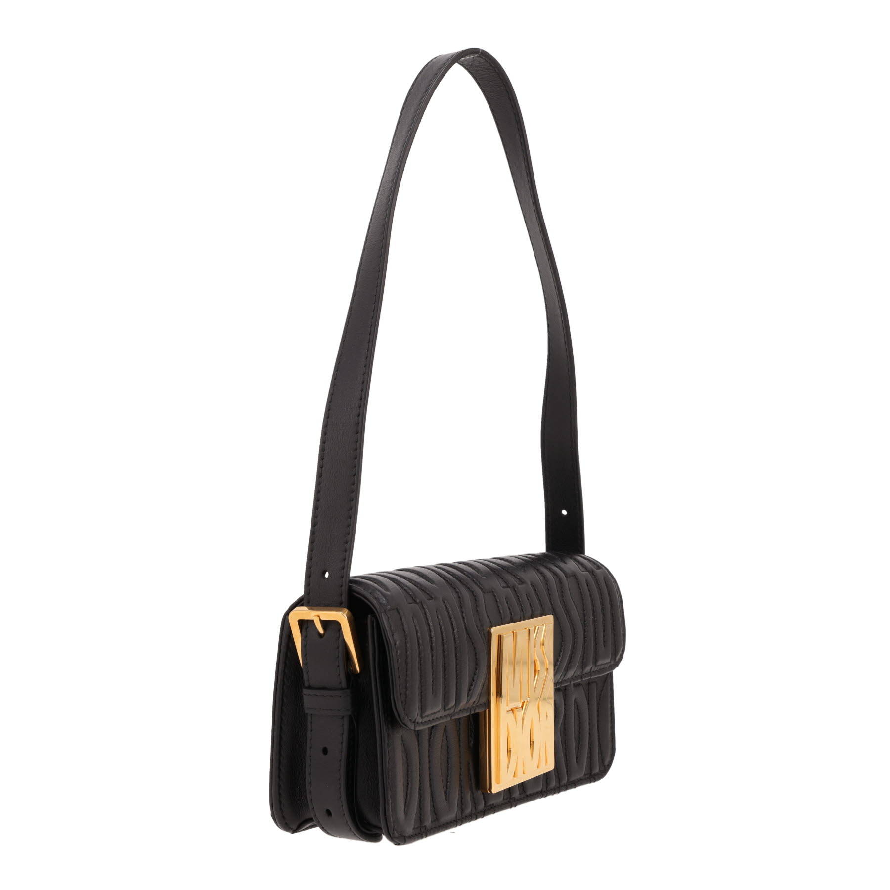 Dior  Miss Dior shoulder bag  in black leather