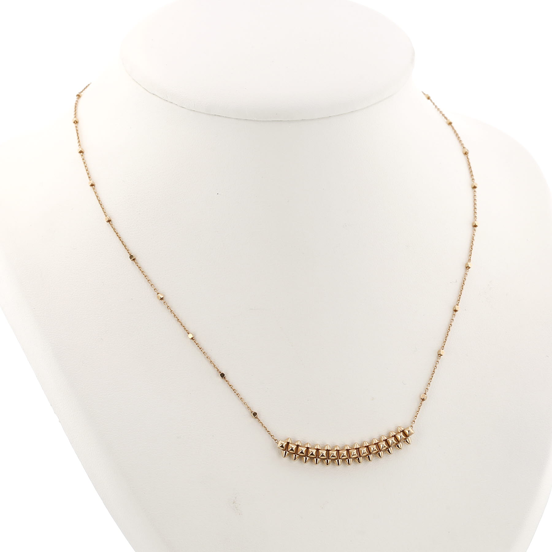 Cartier Clash De Cartier small model necklace in pink gold