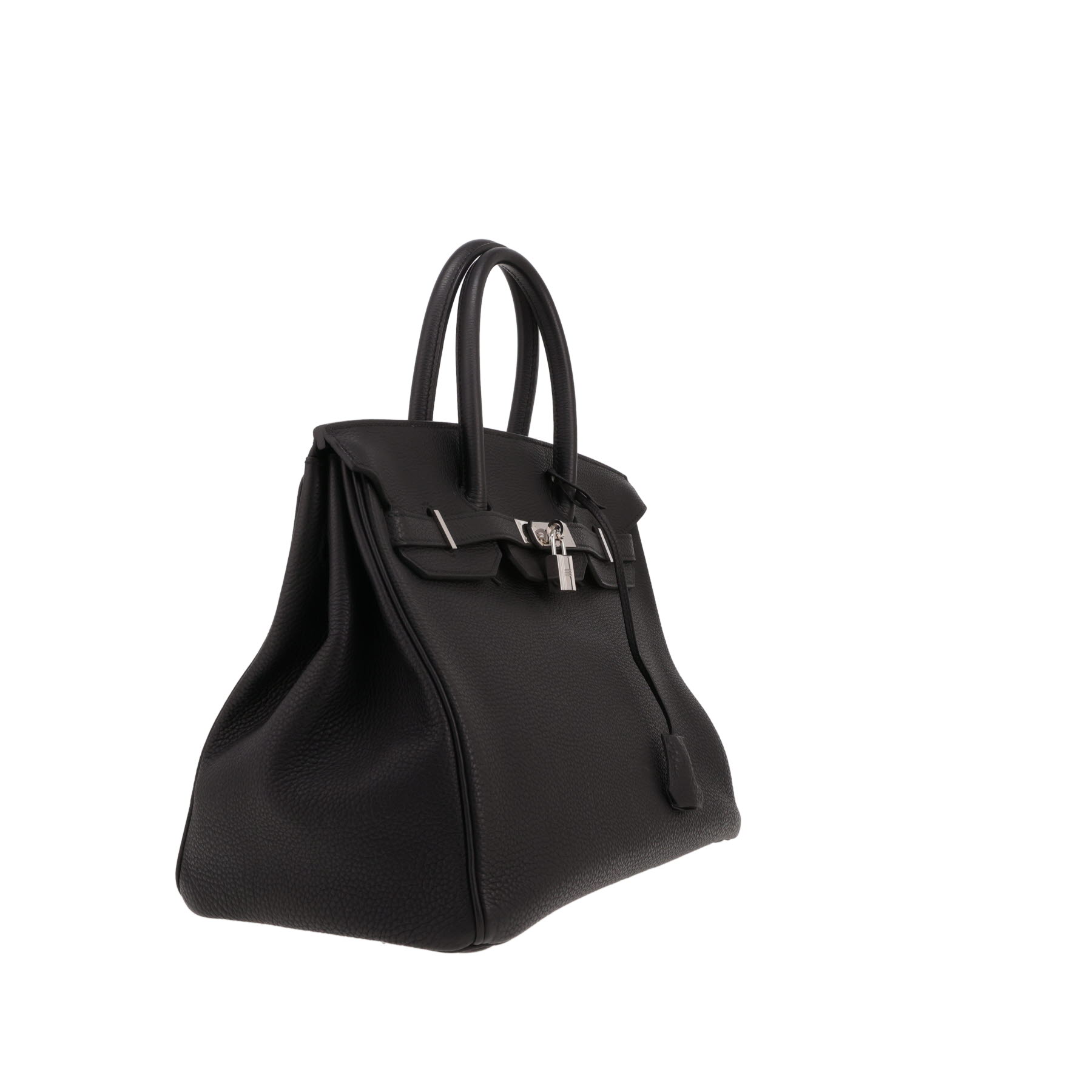Hermès  Birkin 35 cm handbag  in black togo leather