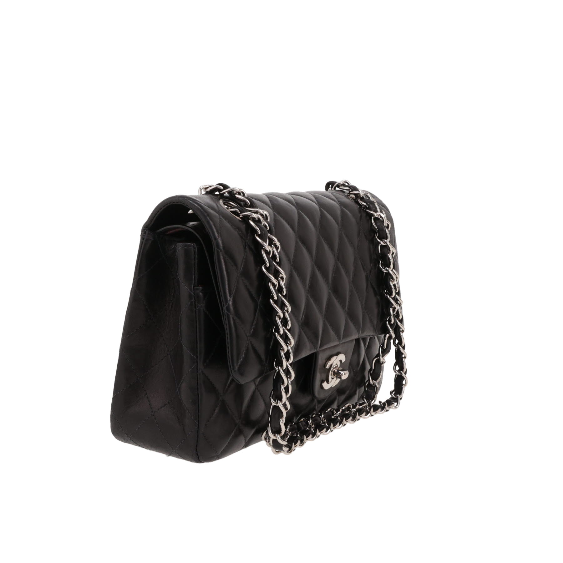 Chanel  Timeless Classic handbag  in black quilted leather
