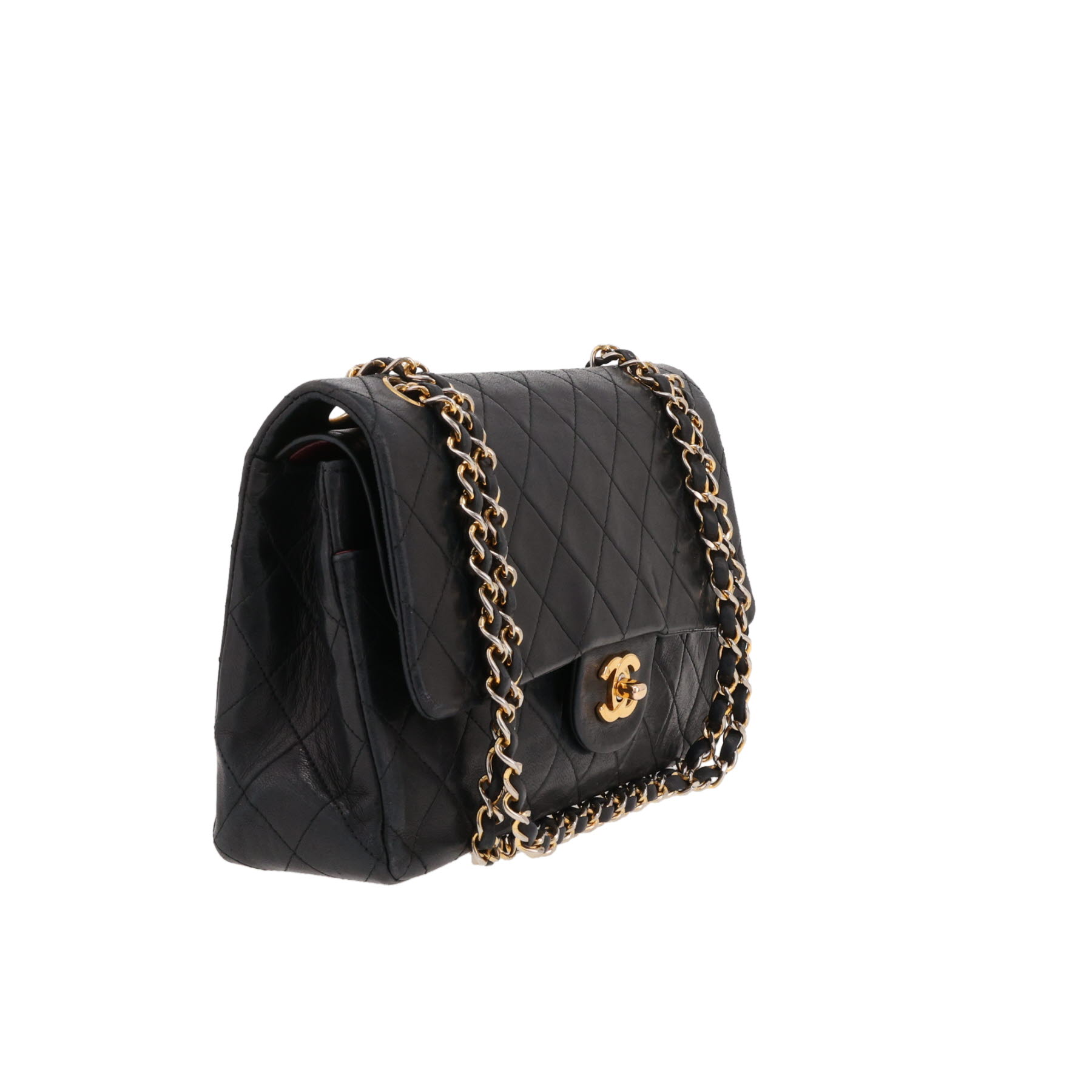 Chanel  Timeless Classic handbag  in black quilted leather