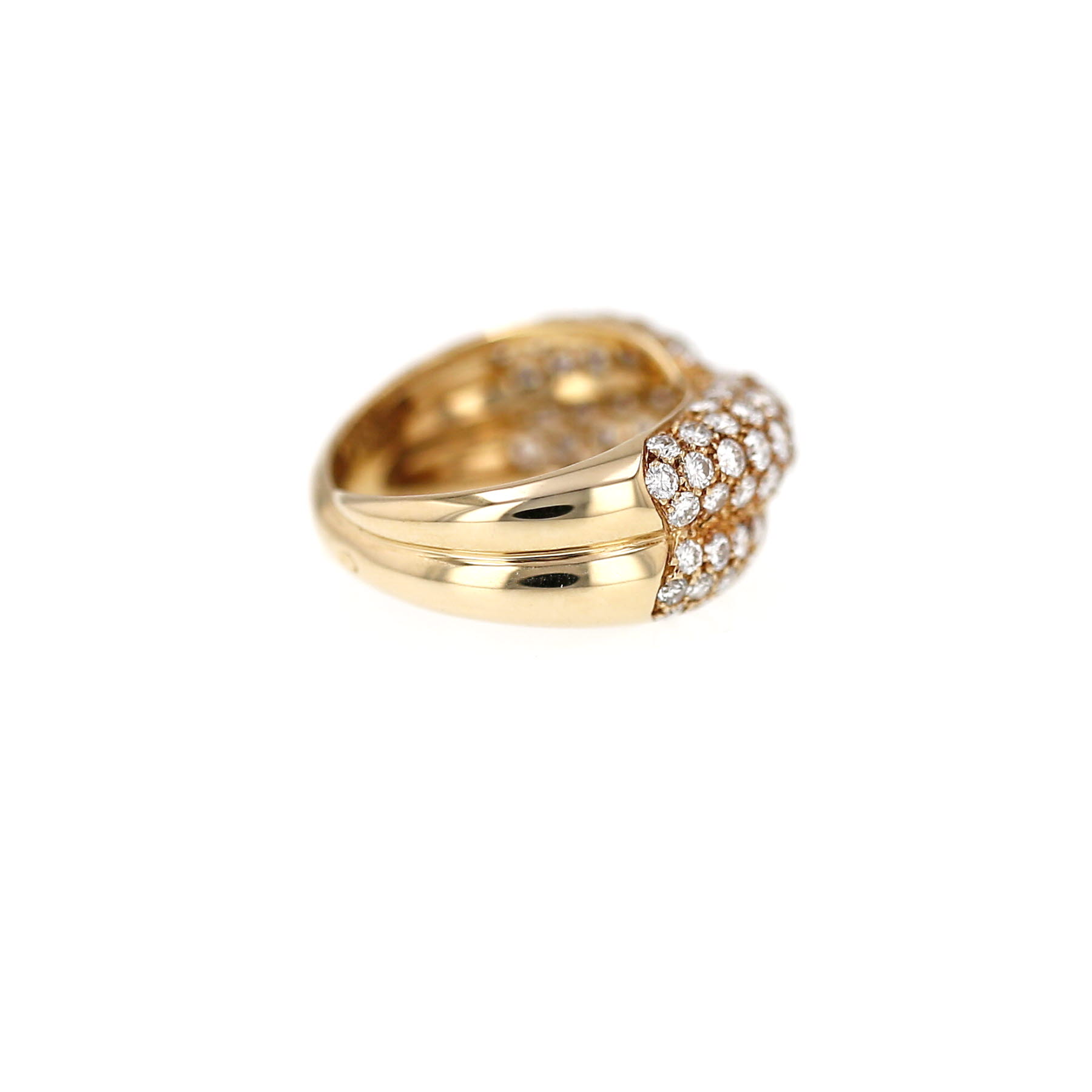 Van Cleef & Arpels  ring in yellow gold and diamonds