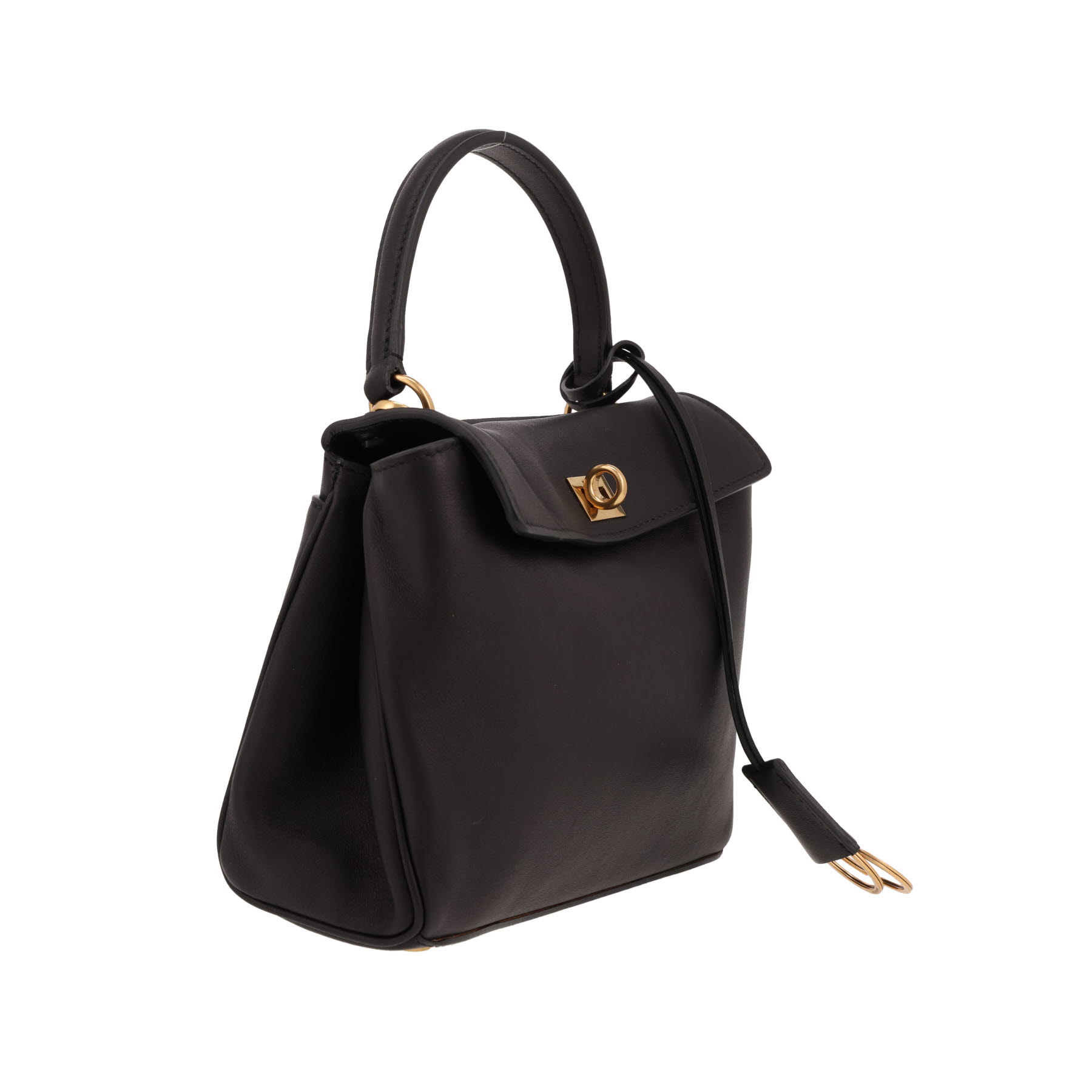 Sac bandoulière Balenciaga  Rodeo mini  en cuir noir