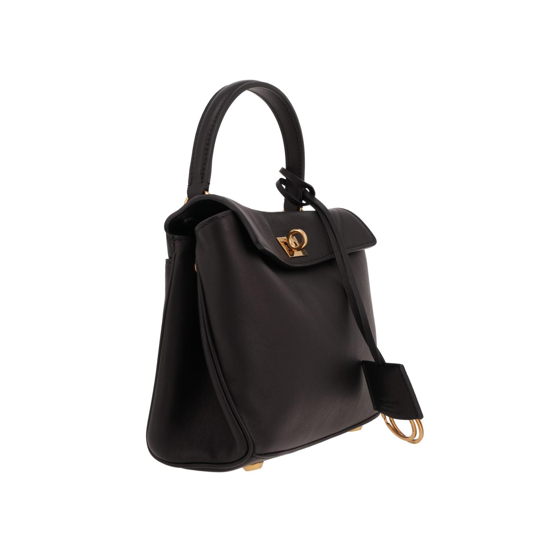 Borsa a tracolla Balenciaga  Rodeo mini  in pelle nera