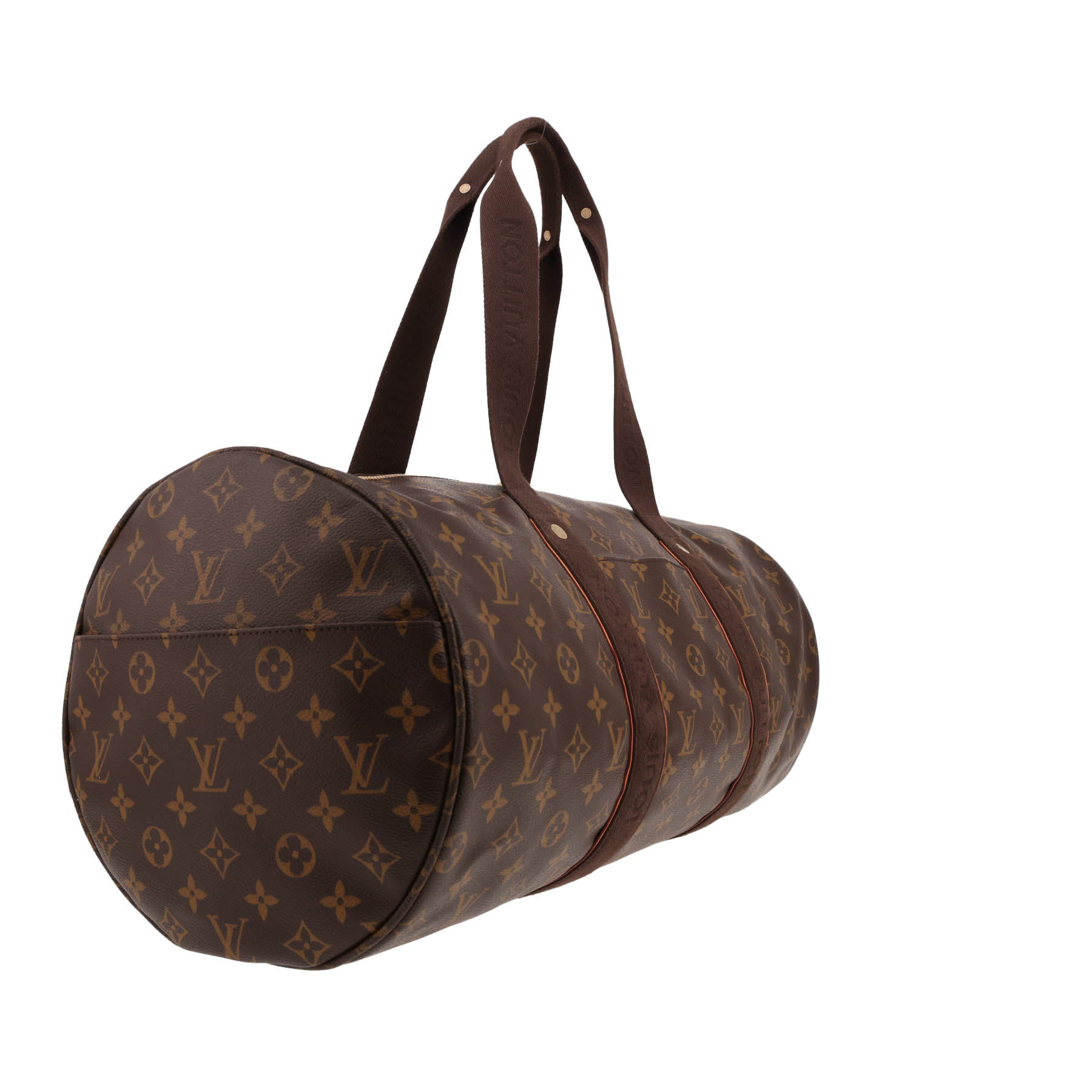 Louis Vuitton  Polochon travel bag  in brown monogram canvas