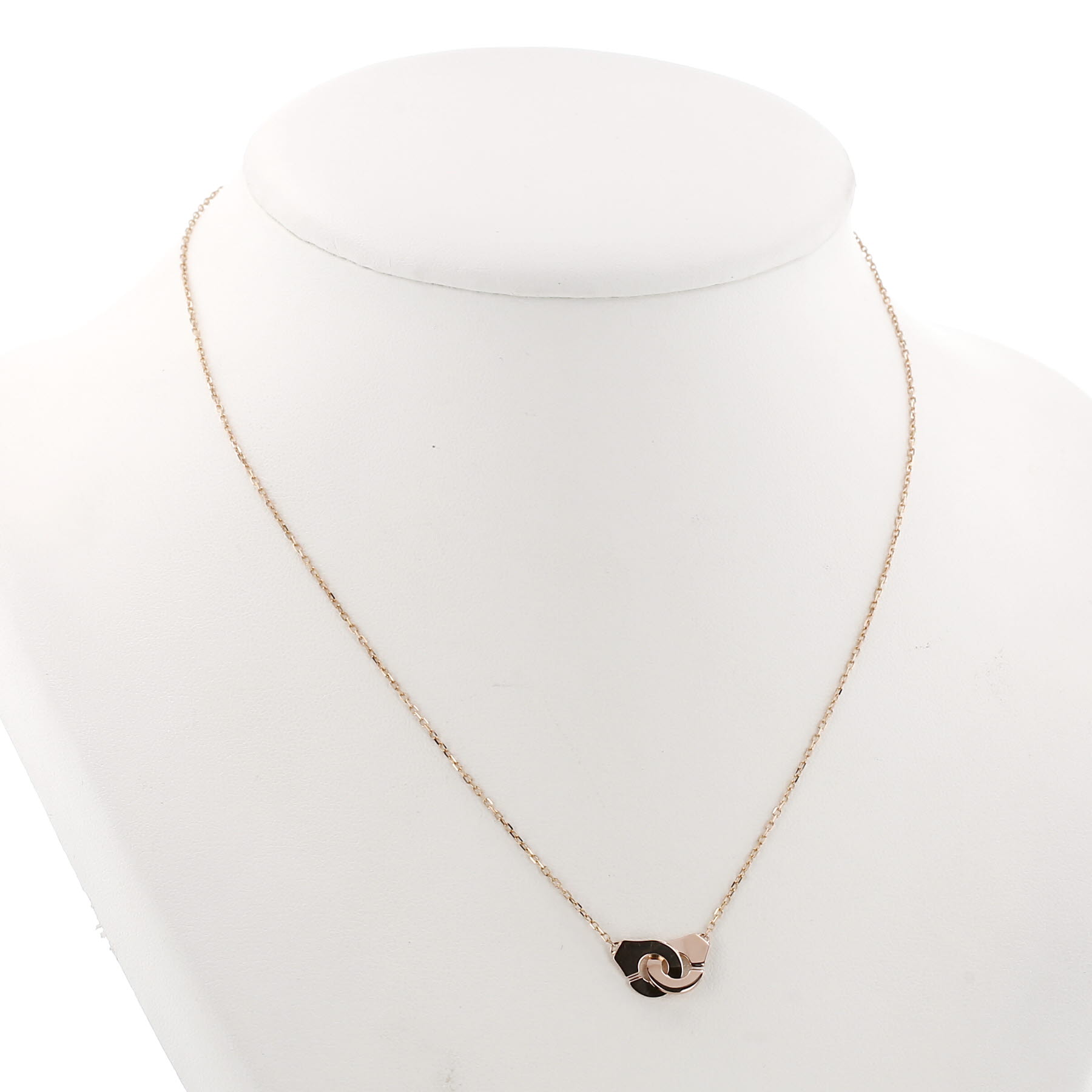 Collier Dinh Van Menottes R8 en or rose