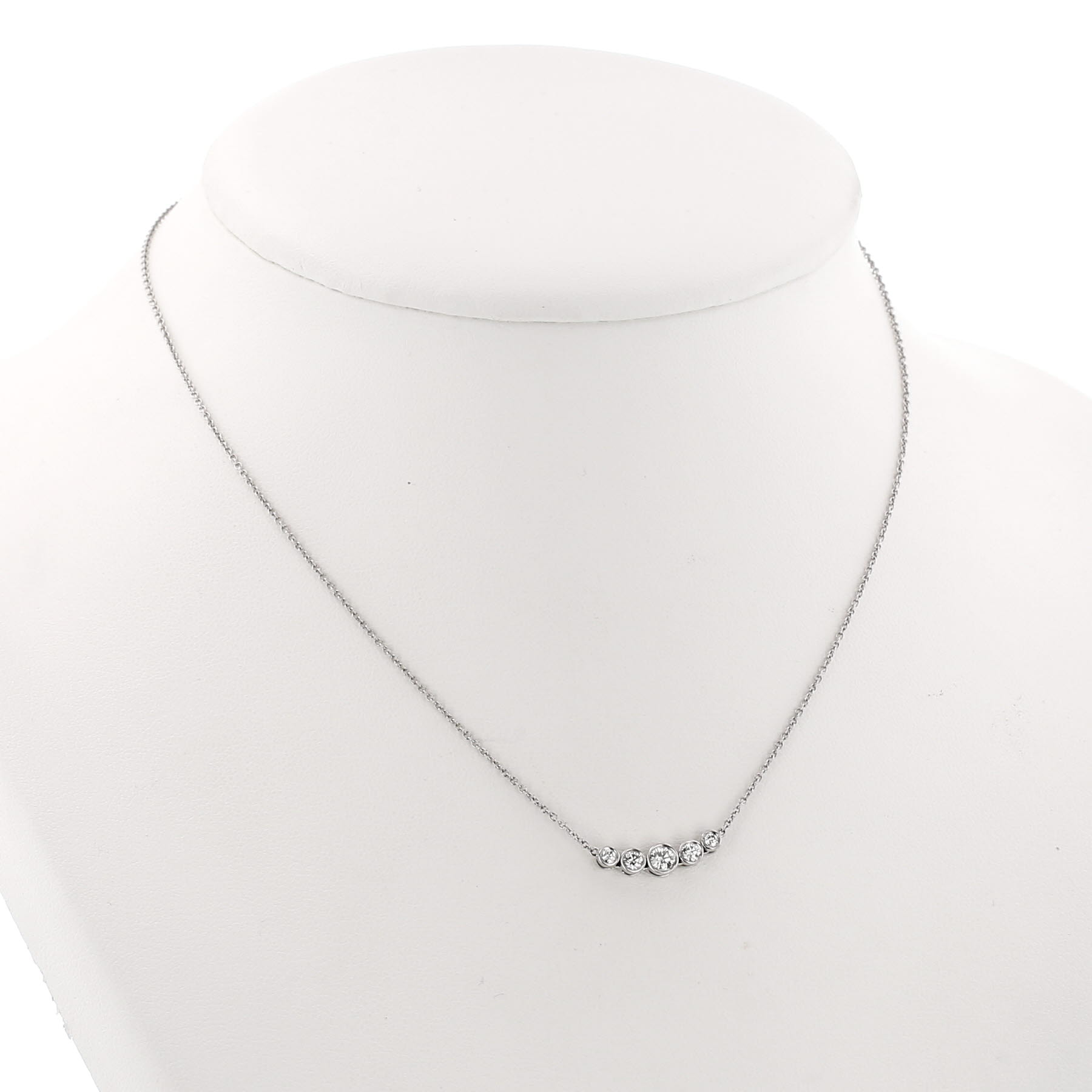 Collier Tiffany & Co Jazz en platine et diamants