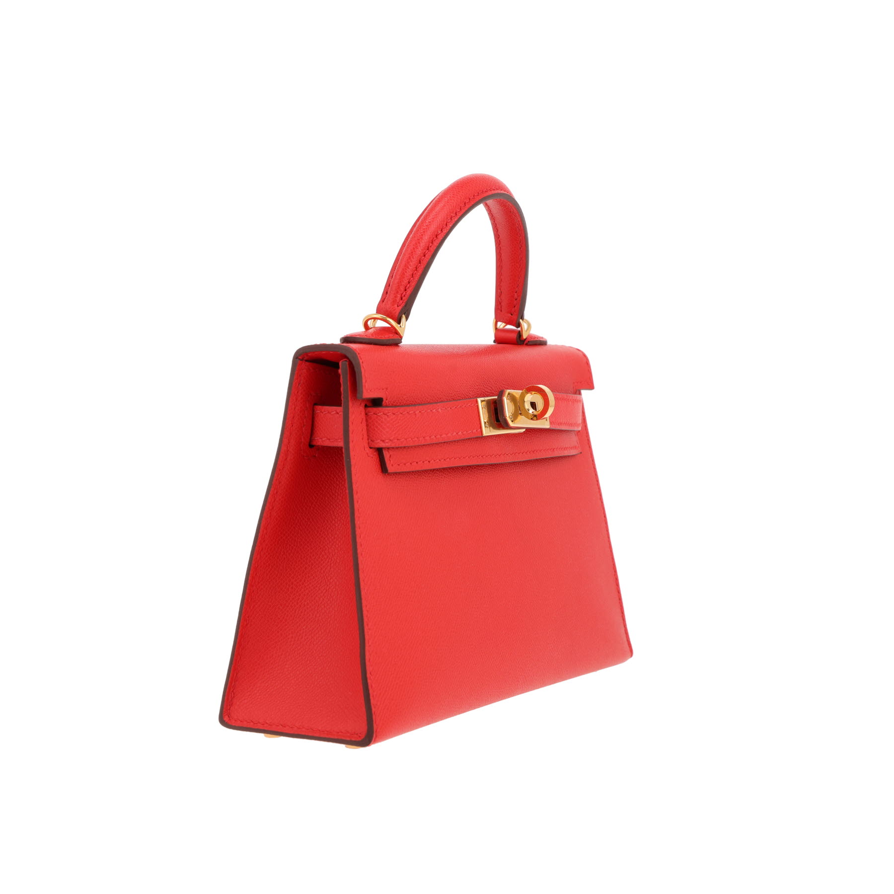 Bolso bandolera Hermès  Kelly 20 cm en Veau Madame Rouge de Coeur