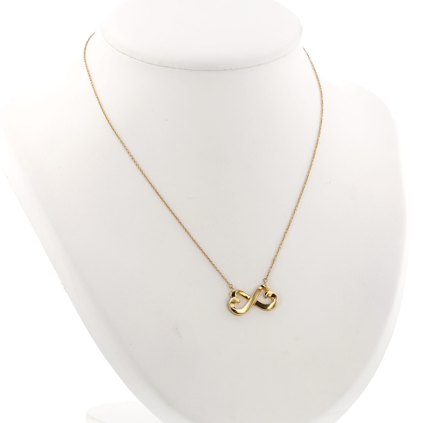 Collier Tiffany & Co Loving Heart en or jaune