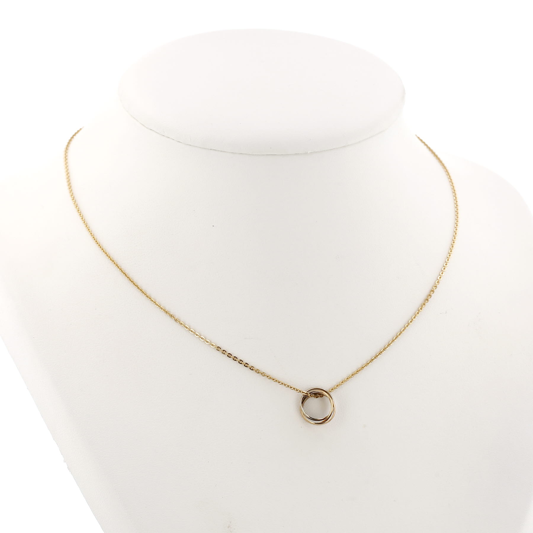 Cartier Trinity small model pendant in 3 golds